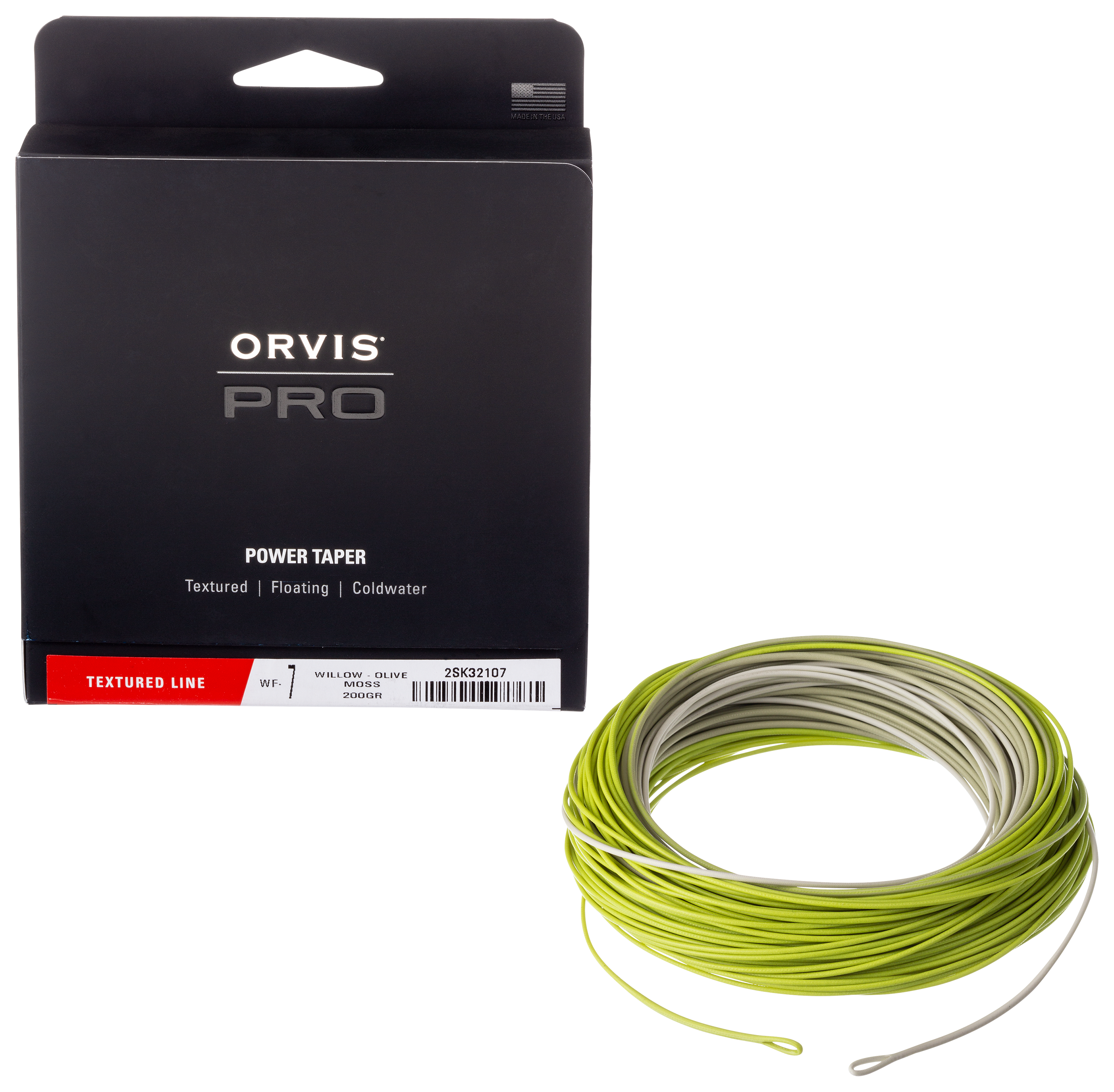Orvis Pro Power Taper Textured Fly Line - Line Weight 7