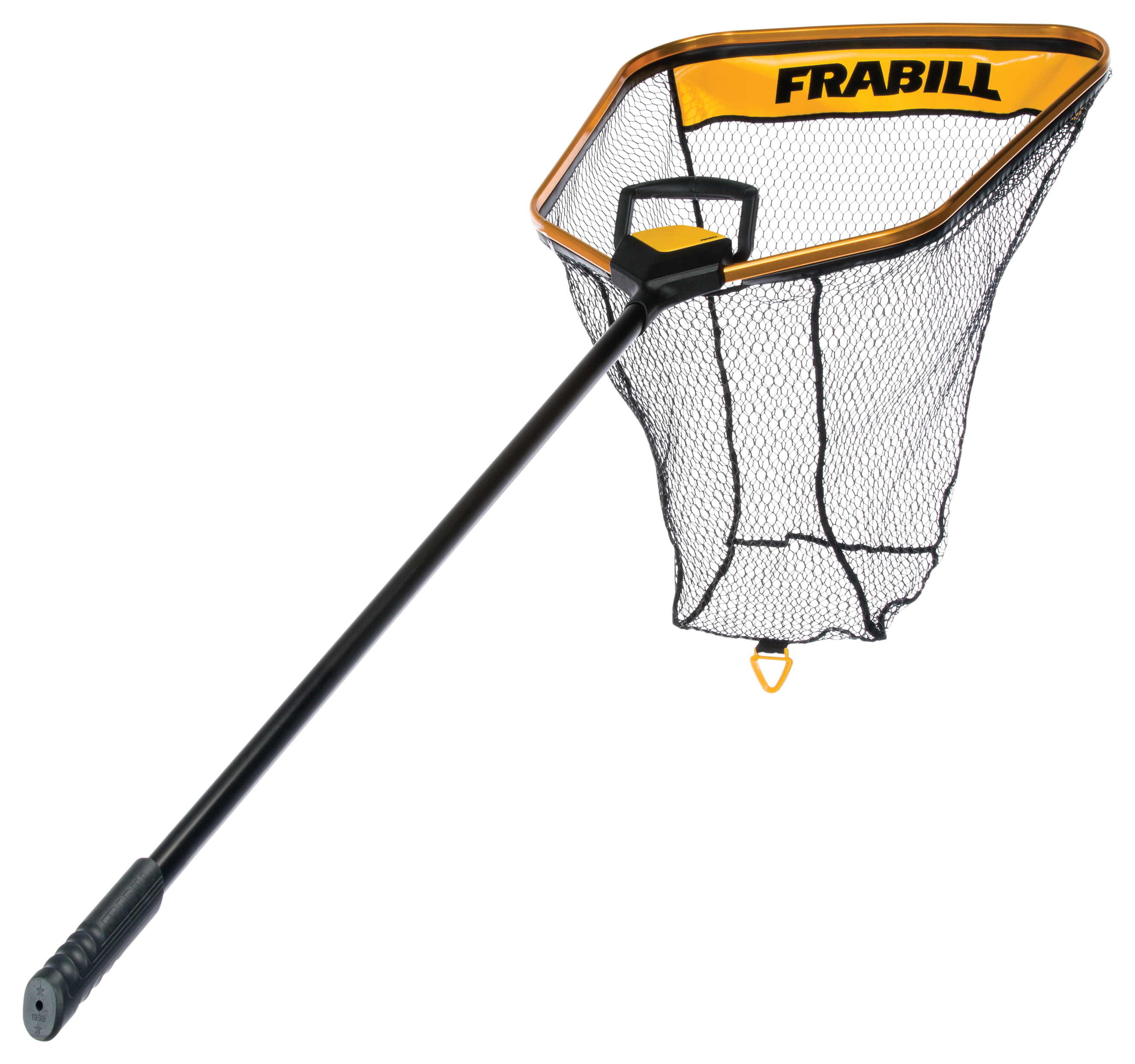 Frabill Sportsman Series Landing Net, 17 x 19 Hoop , Vinylon Net,  Collapsable Handle 