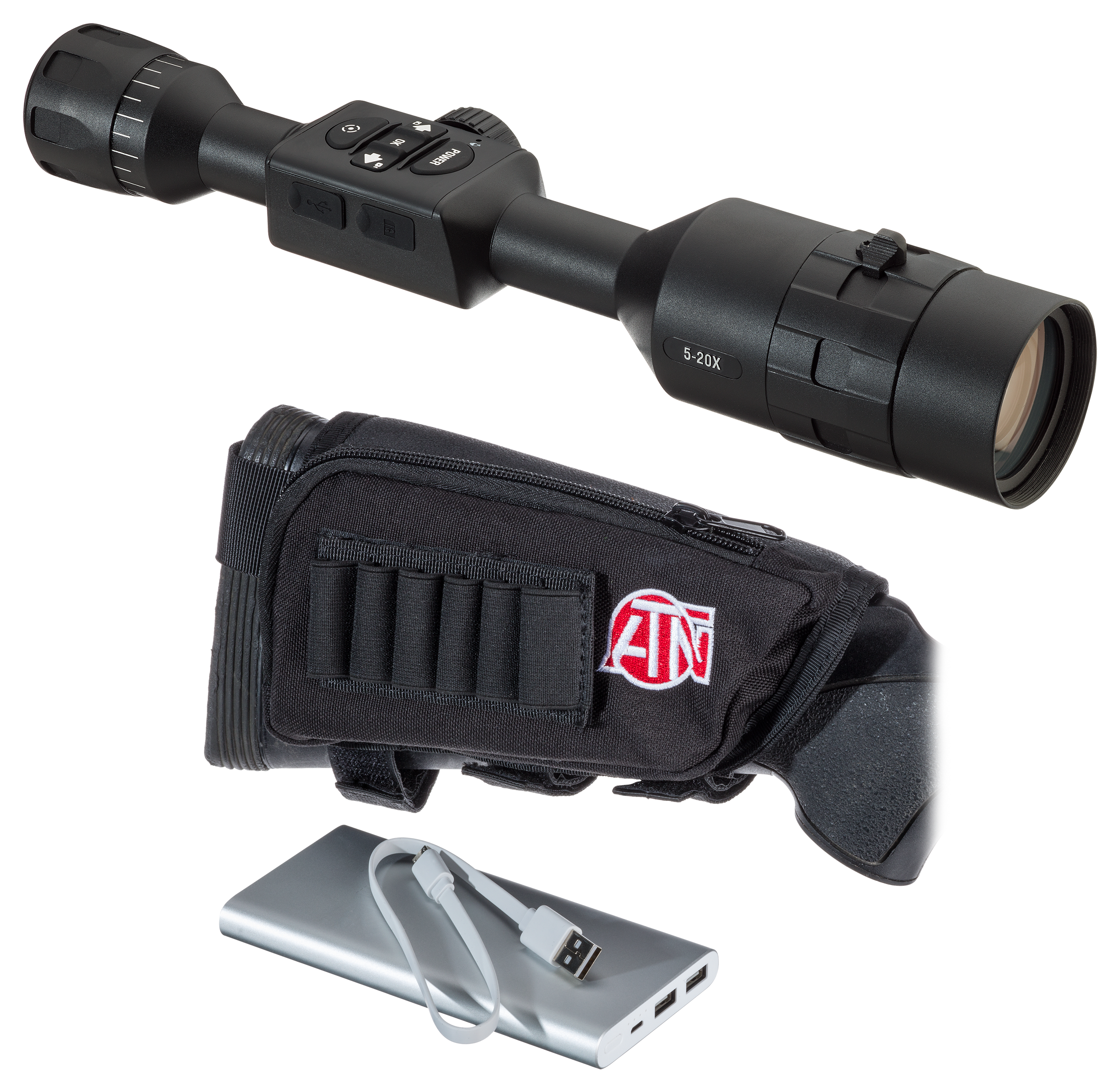 ATN X-Sight 4K Pro Day/Night Rifle Scope Kit - 3x-14x40mm