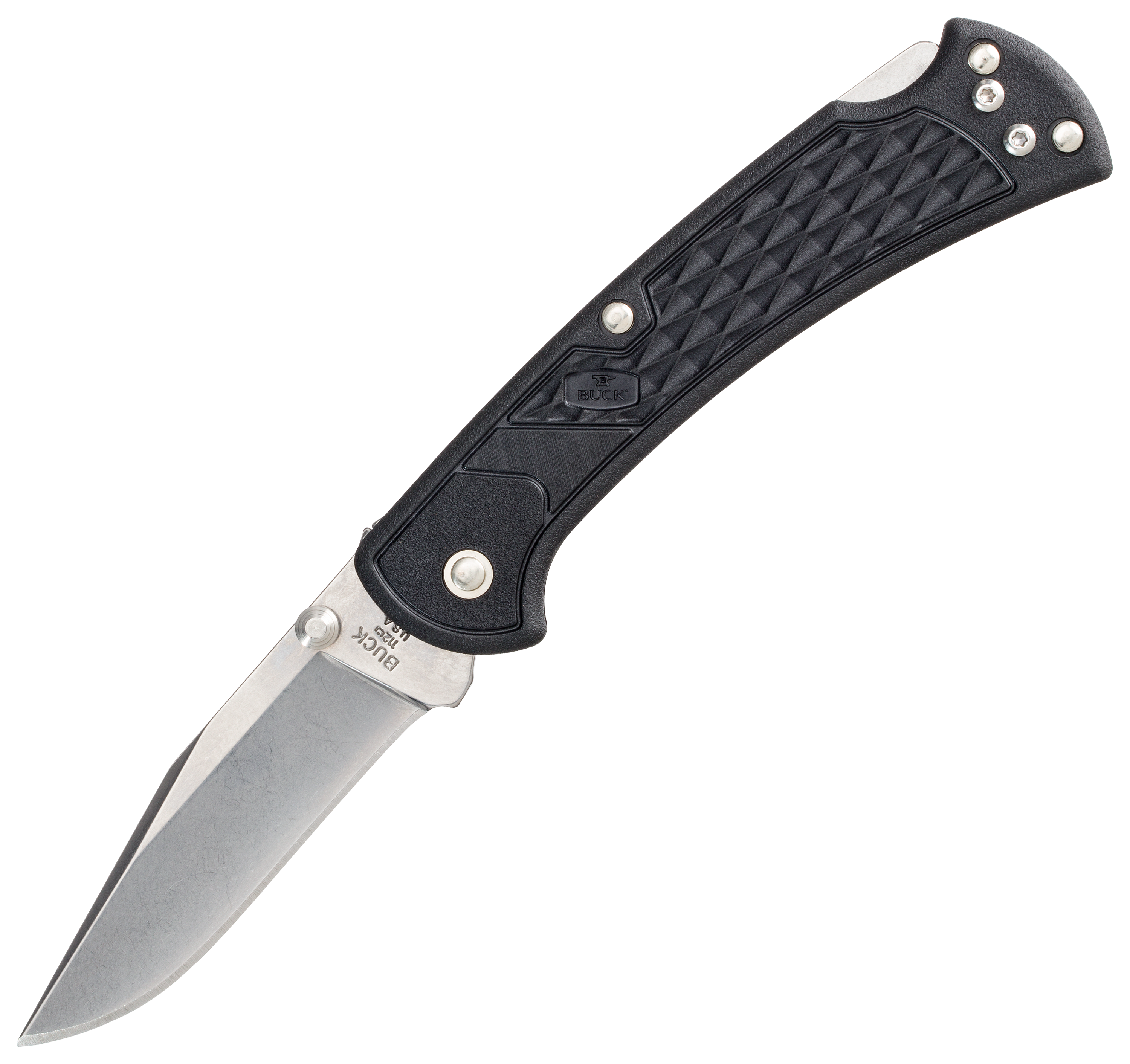 Buck 112 Slim Select Folding Knife - Black