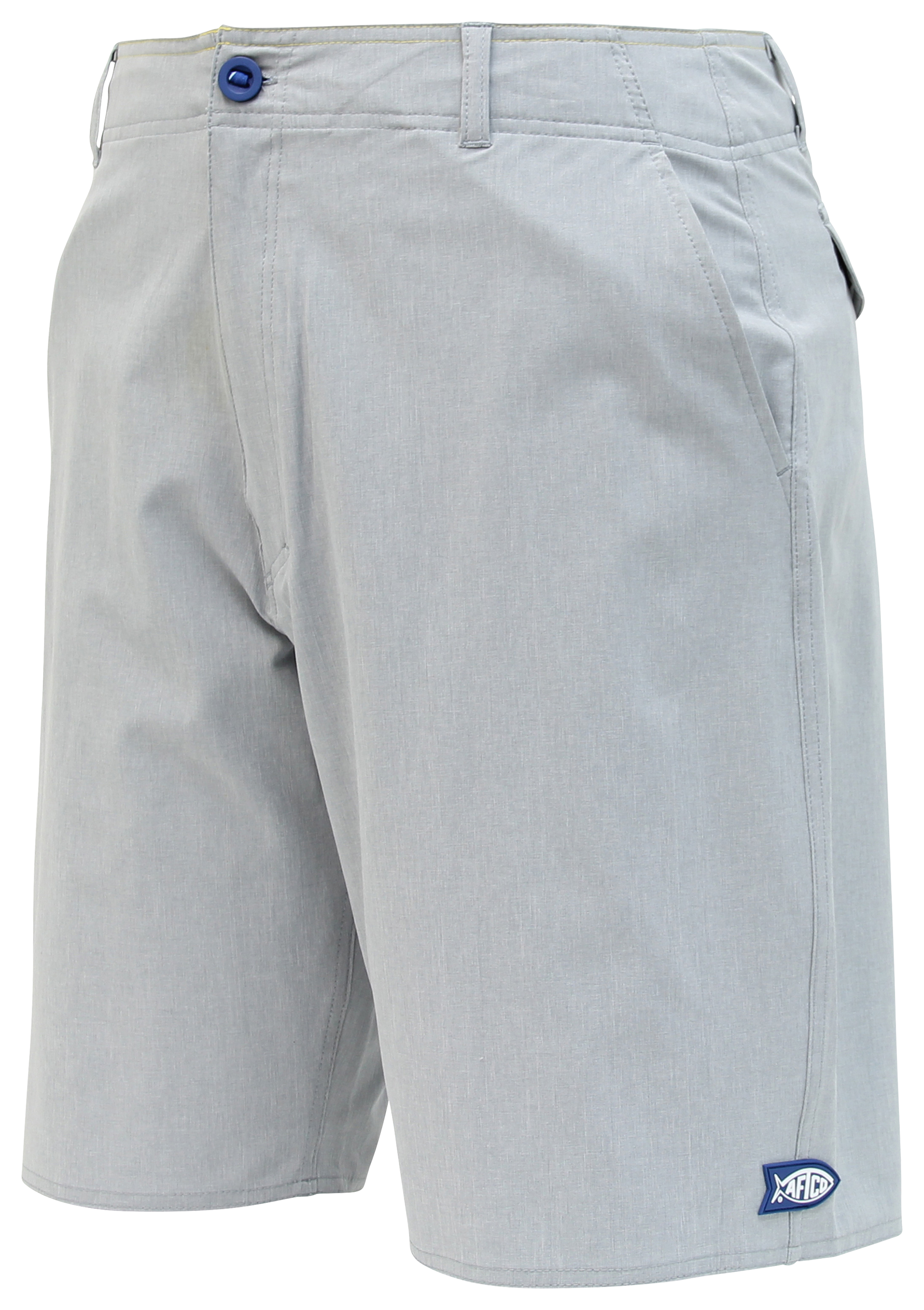 Image of AFTCO Cloudburst Fishing Shorts for Men - Heather Grey - 28