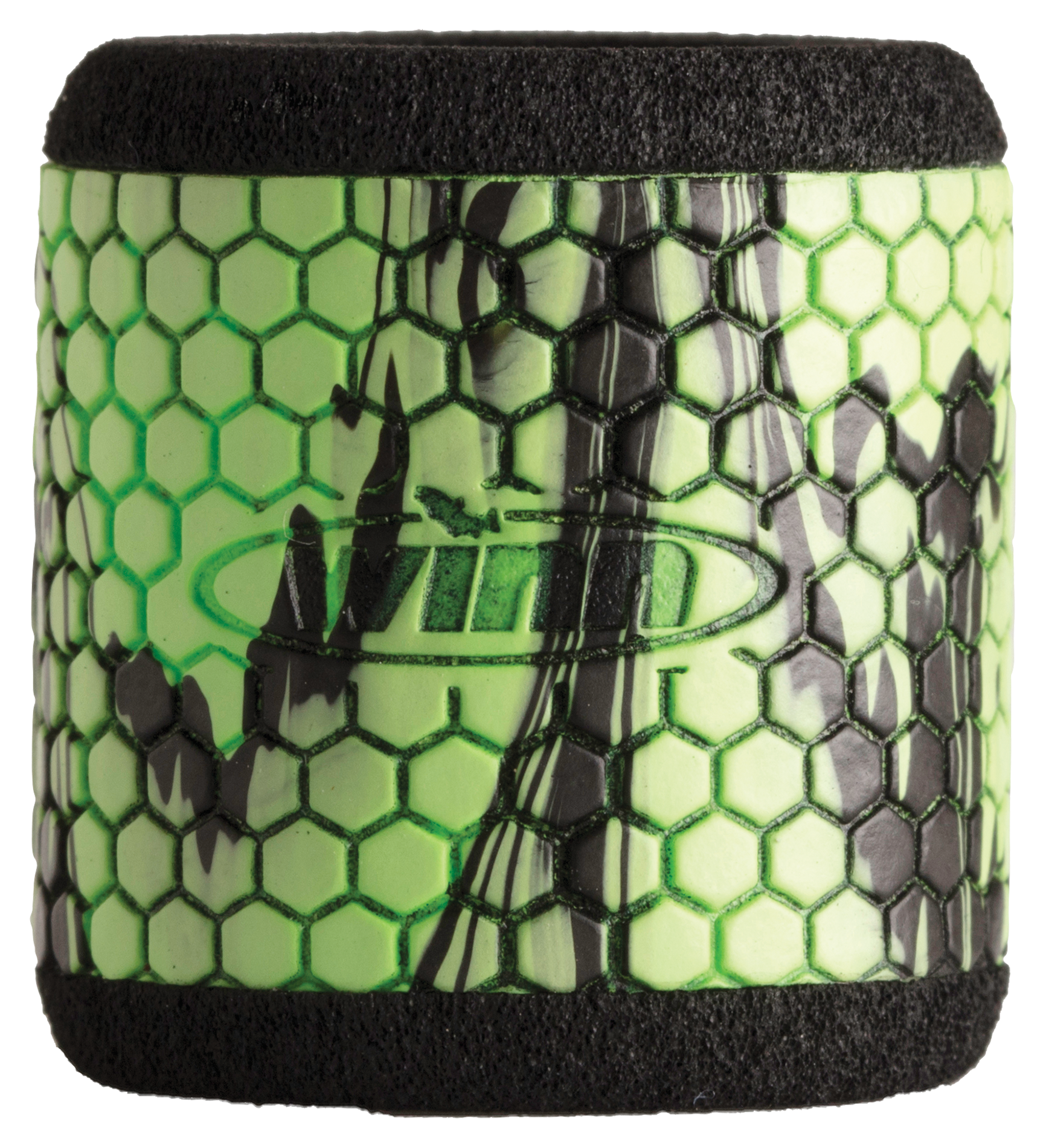 Image of Winn Grip Straight Sleeves - Chartreuse/Black