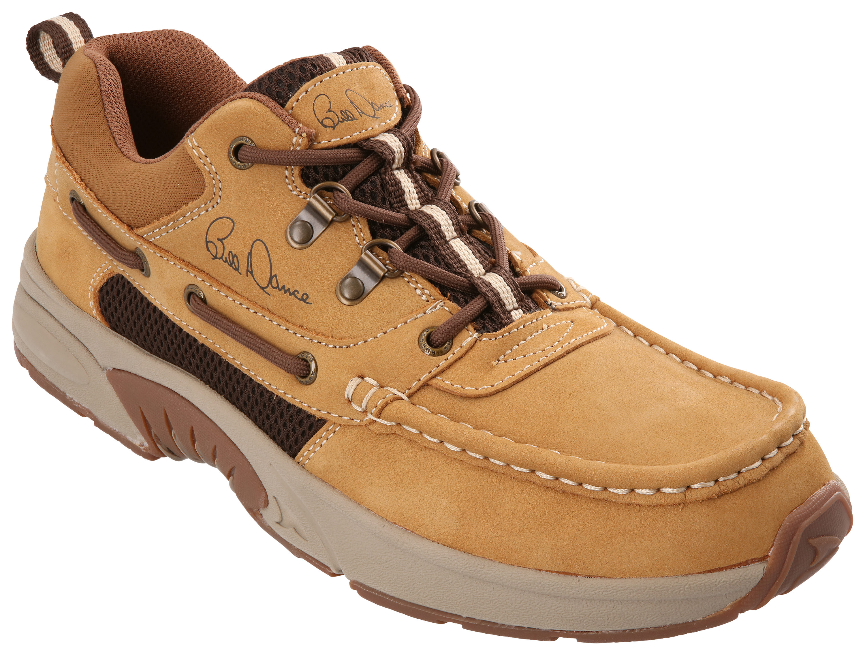 Image of Bill Dance Pro Performance Fishing Shoes for Men by Rugged Shark - Oaktan - 8.5M