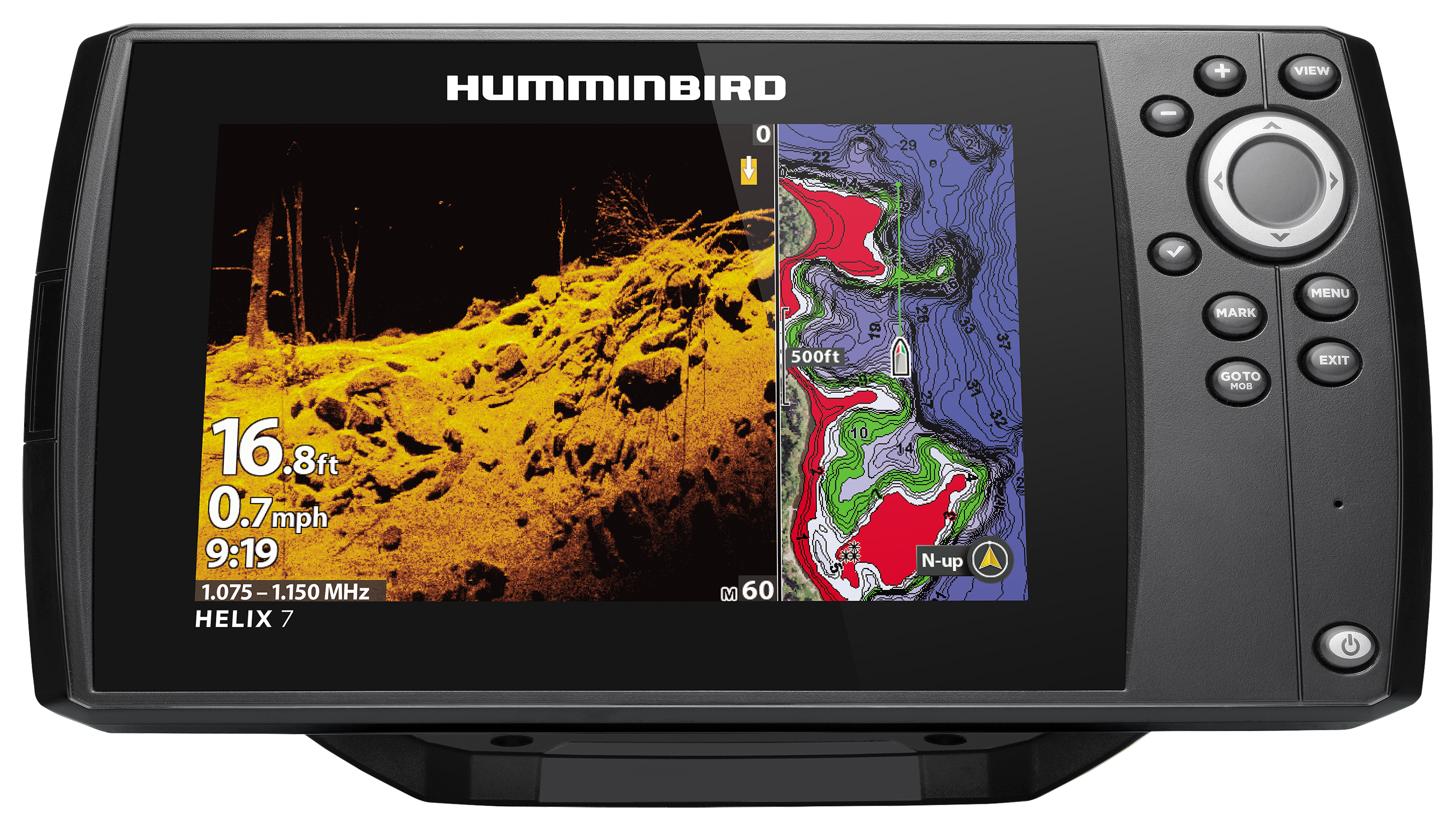 アウトレット Humminbird 411070-1 Helix Chirp MEGA DI GPS G3N Fishfinder 並行輸入品 