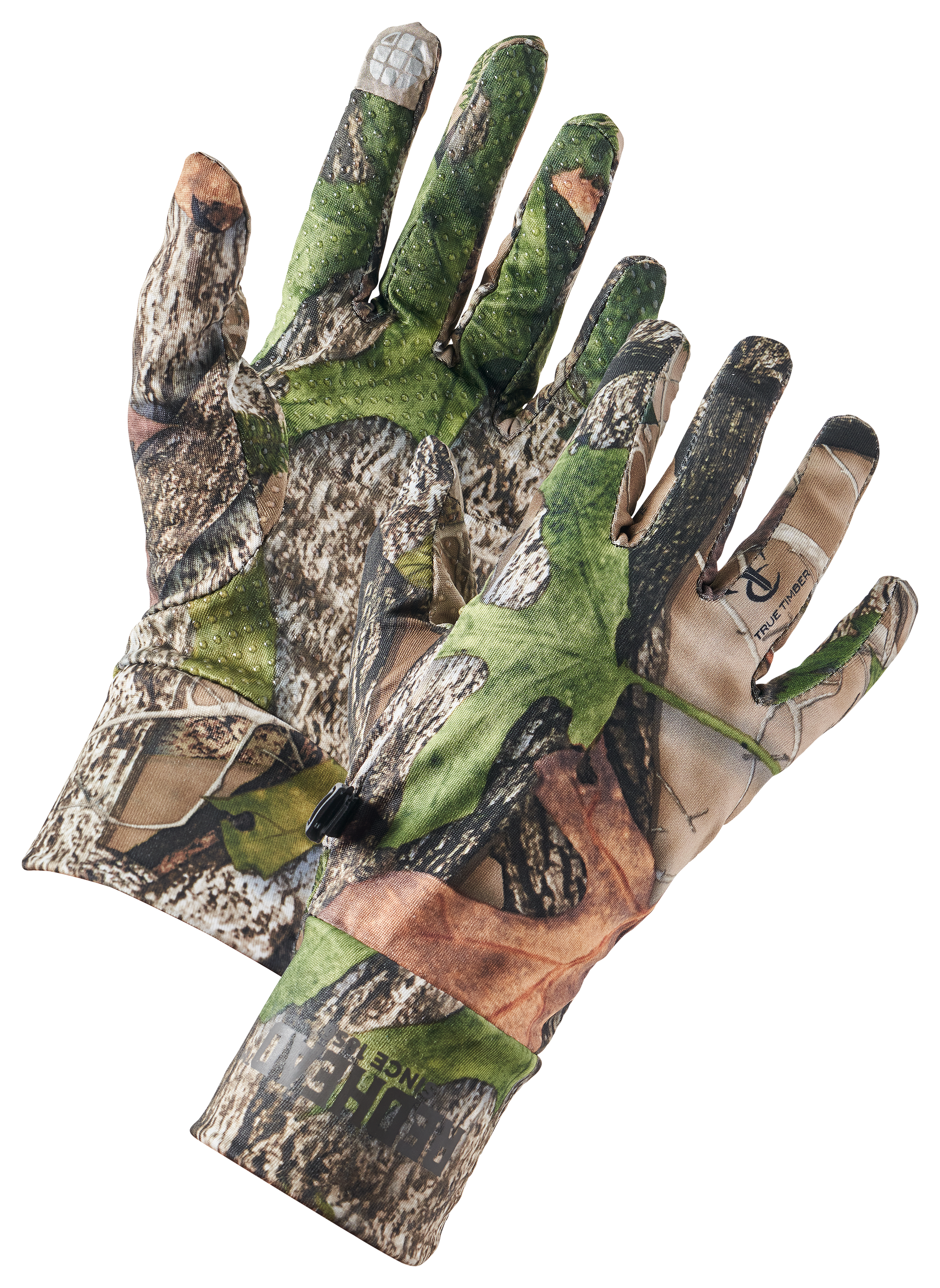 RedHead Camoskinz Liner Gloves for Men - TrueTimber HTC Green - M
