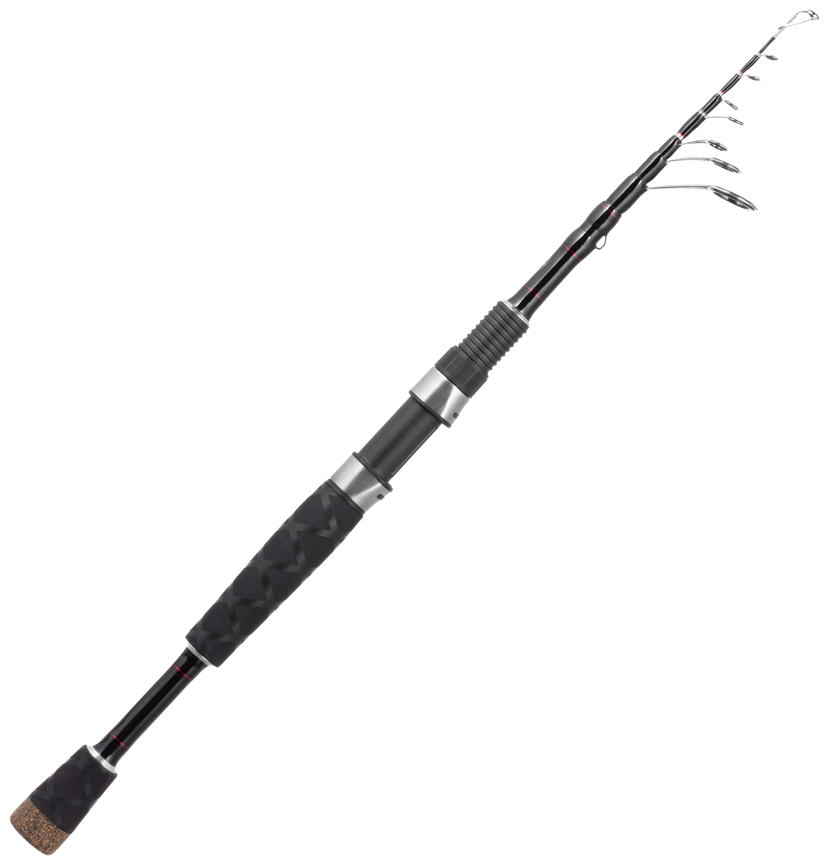 Bass Pro Shops Aventur1 Telescopic Spinning Travel Rod - 6'6" - Medium Light