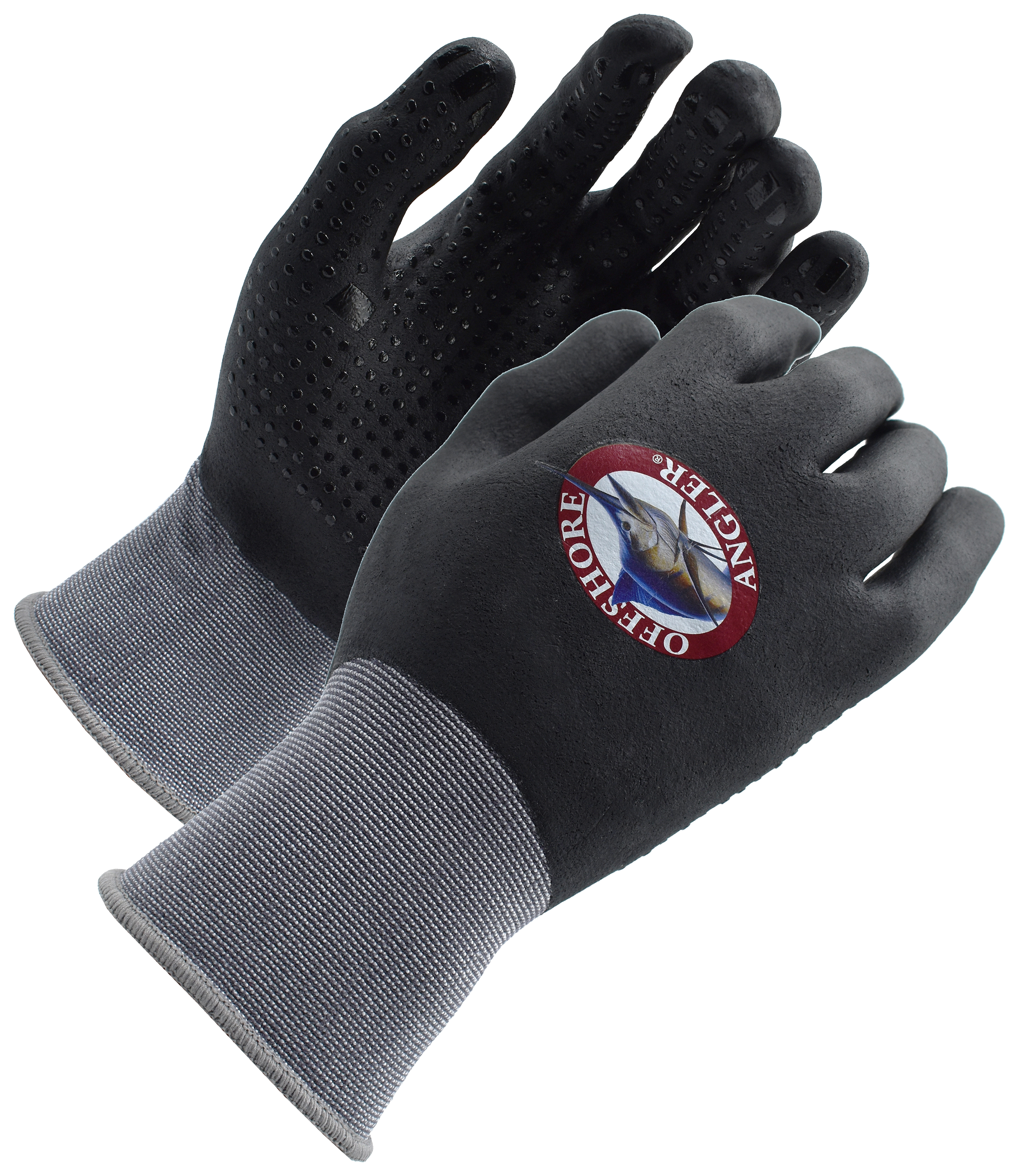Offshore Angler Nitrile/PU Coated Gloves for Men