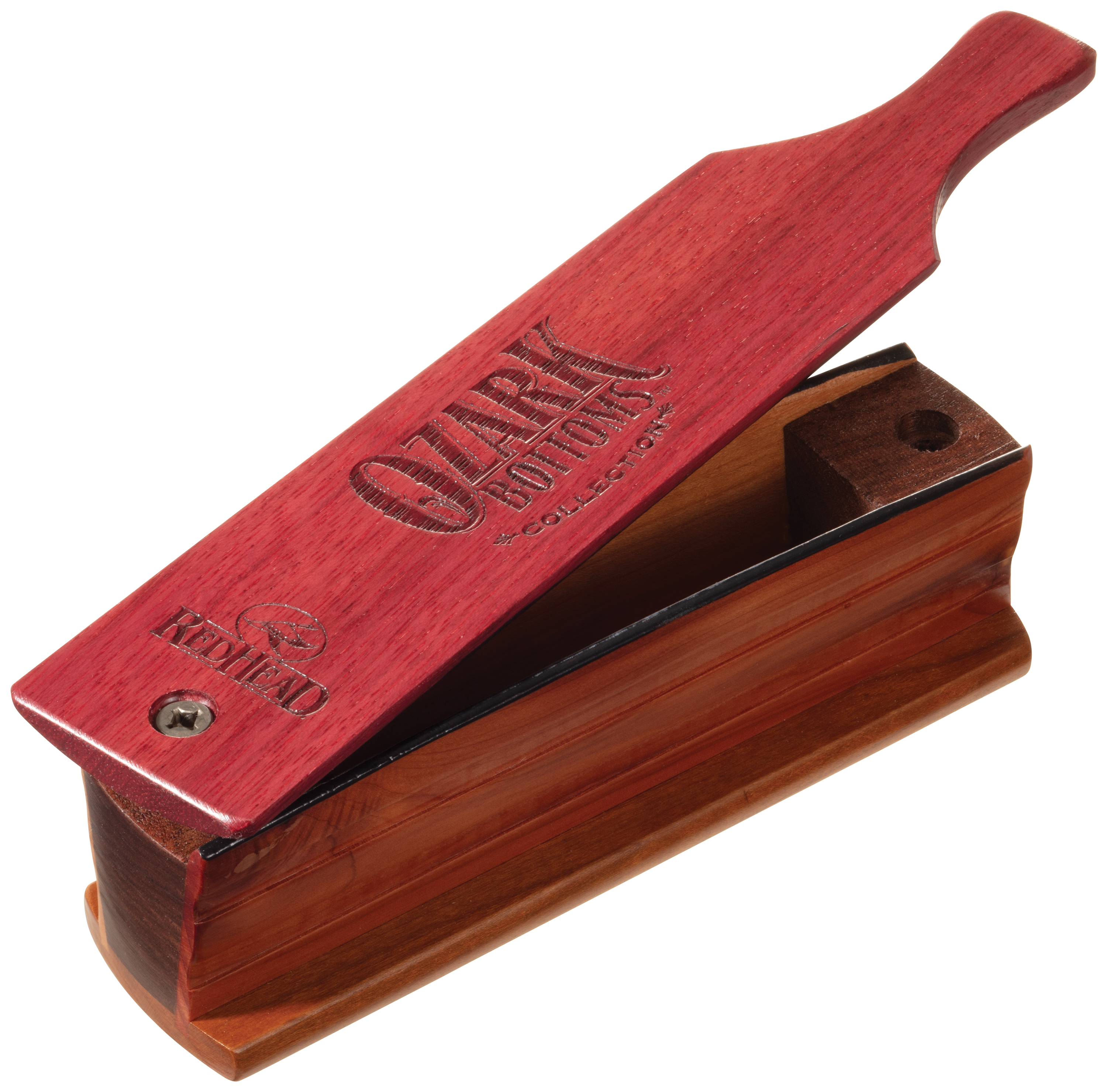 RedHead Waterproof Custom Purpleheart/Cherry/Cedar Box Turkey Call