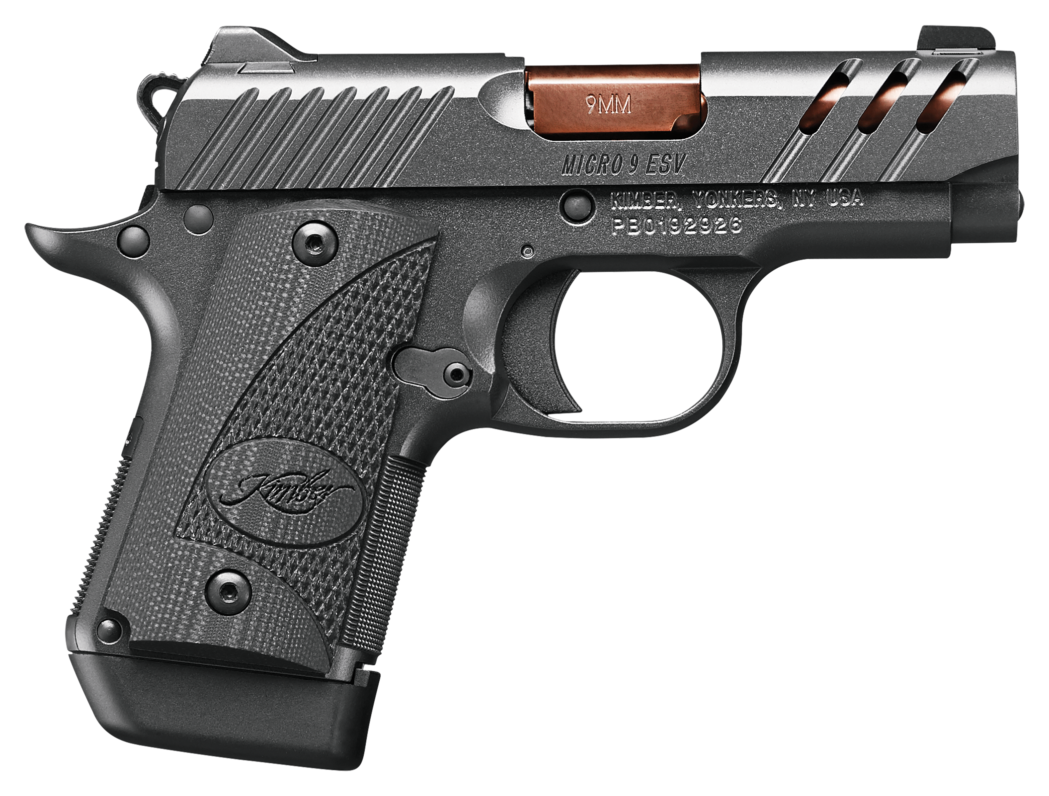 Kimber Micro 9 ESV SemiAuto Pistol with Gray Finish