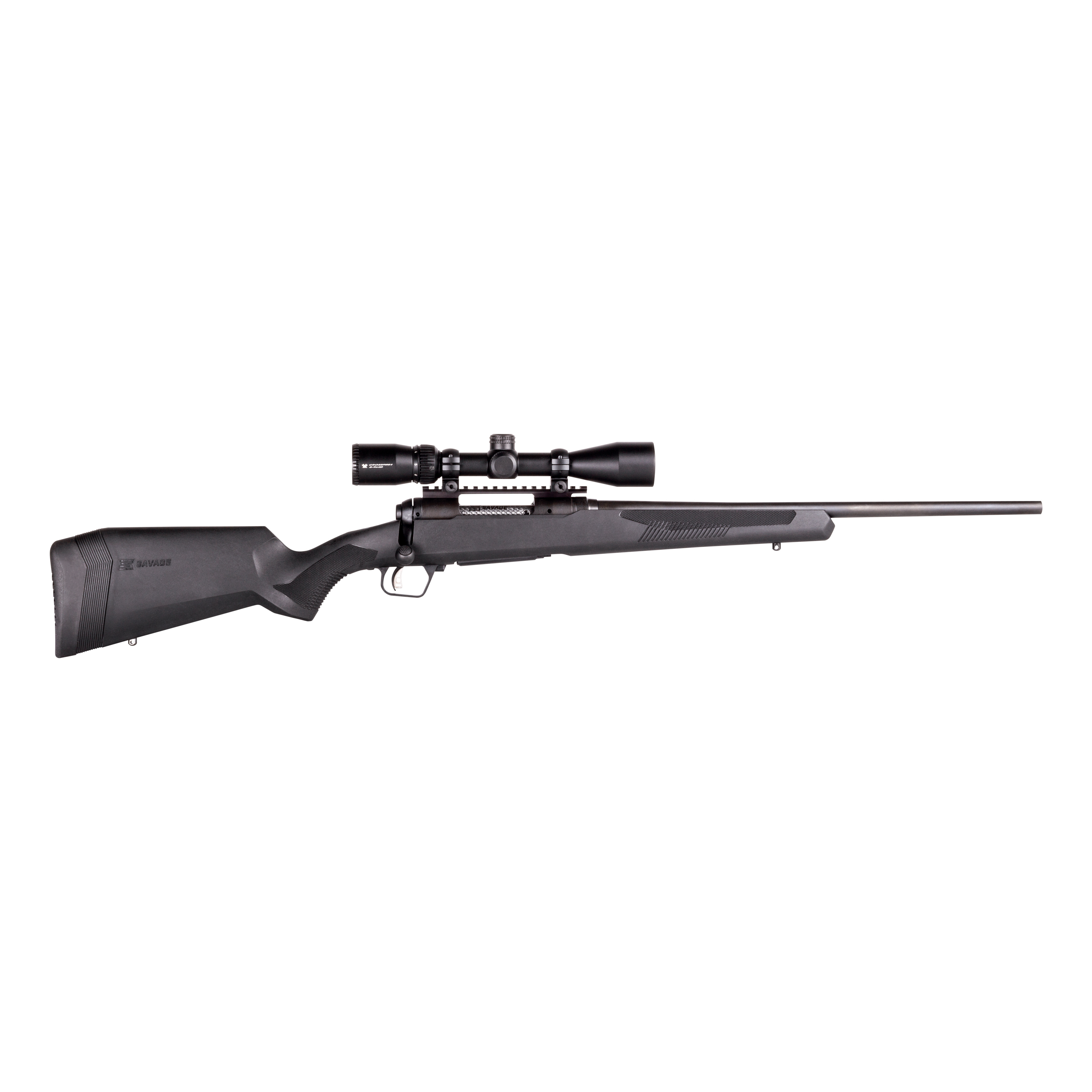 Savage Arms 110 Apex Hunter XP BoltAction Rifle  308 Win  20  Right  Carbon Steel Blued  Black Synthetic  4  1