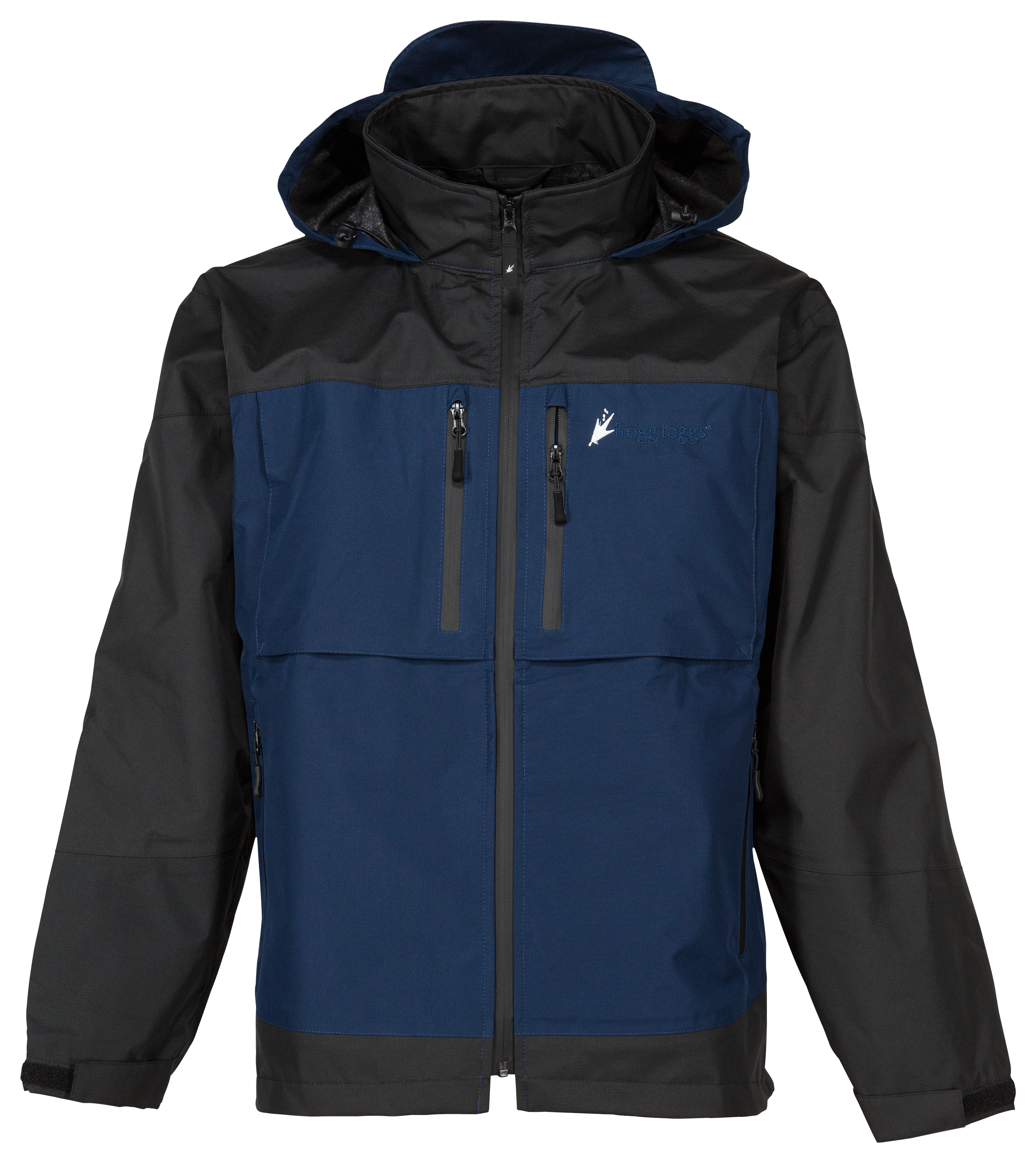 Image of frogg toggs Anura HD Jacket for Men - Dust Blue/Carbon - M