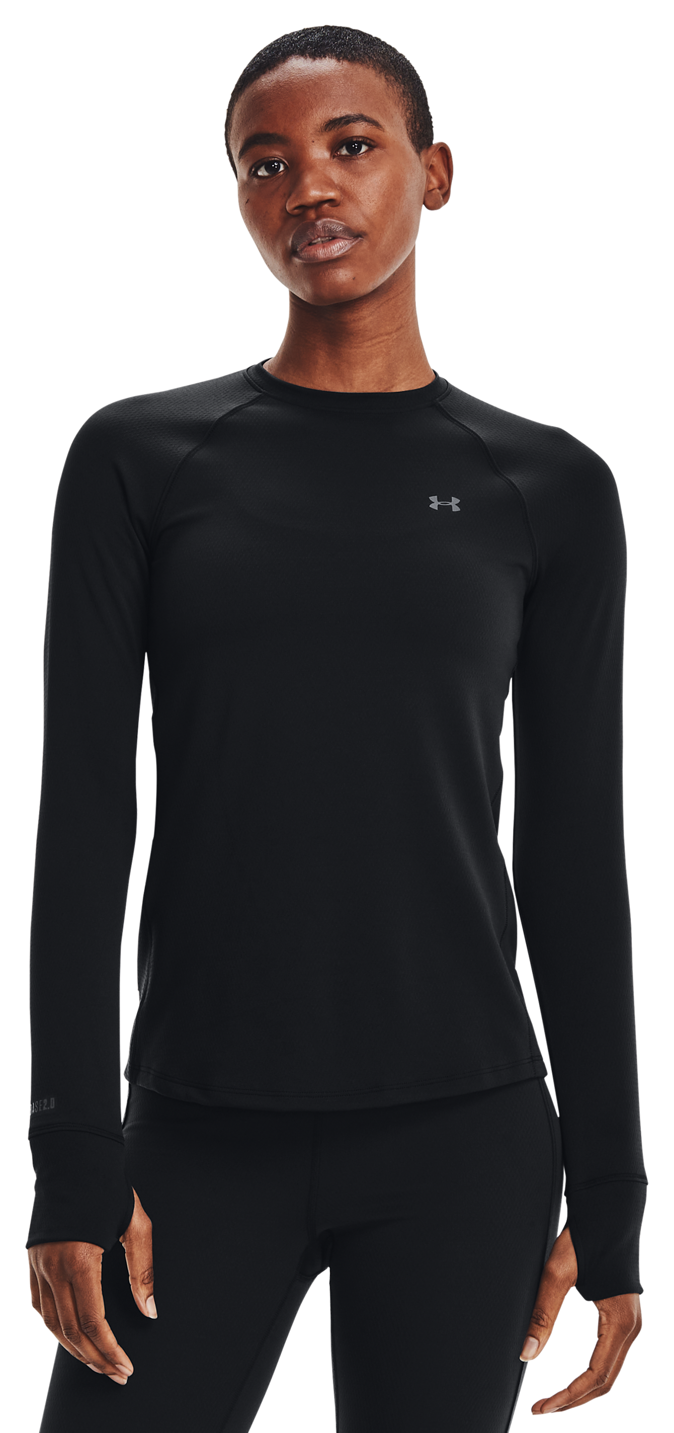 Under Armour Base 2.0 Crew Long-Sleeve Shirt for Ladies