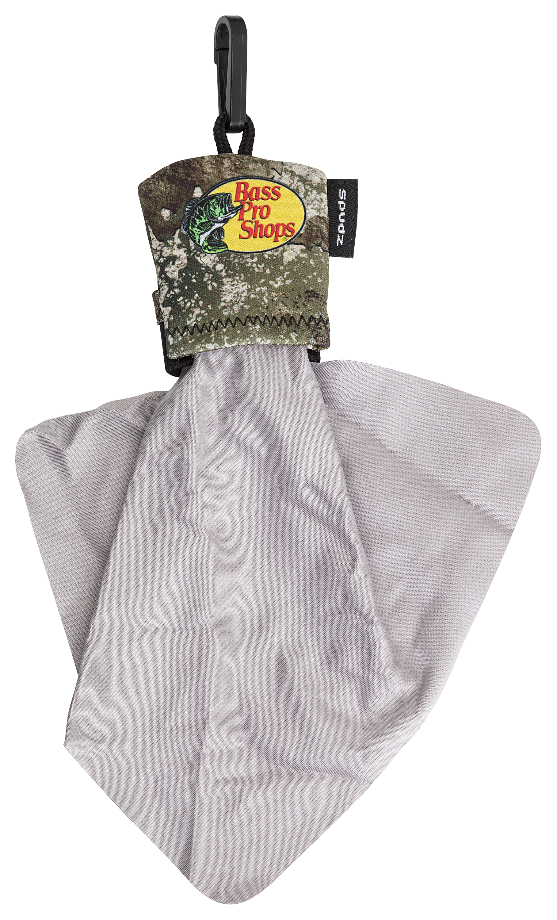 Bass Pro Shops Spudz Ultra 6'' Lens Cloth - Camo - Bass Pro Shops