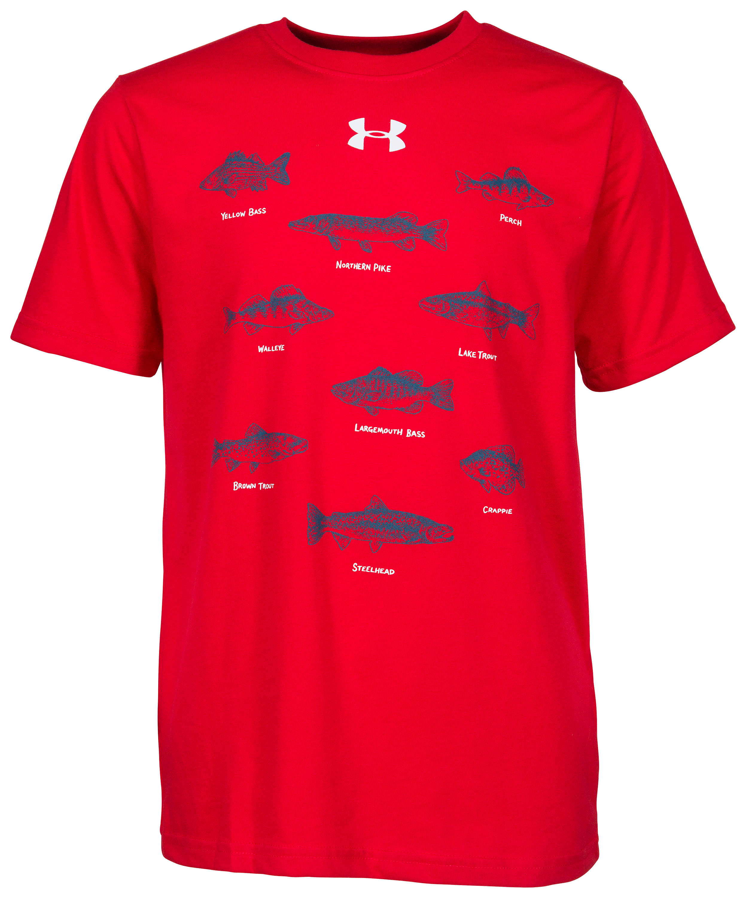 Under Armour Fish Line Up T-Shirt for Toddlers and Kids