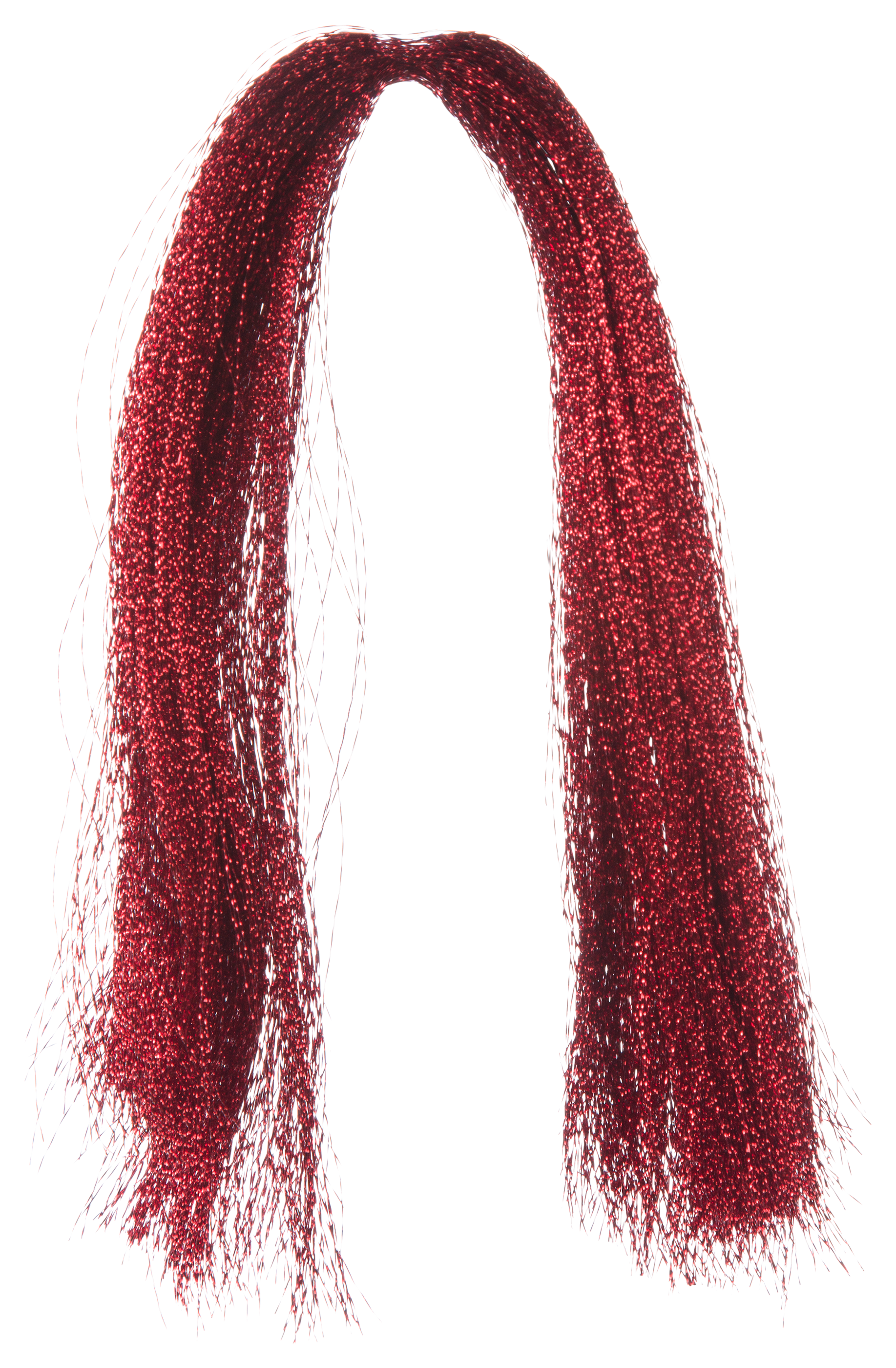 Cabelas Sparkle Flash Fly Tying Material - 14 - Red