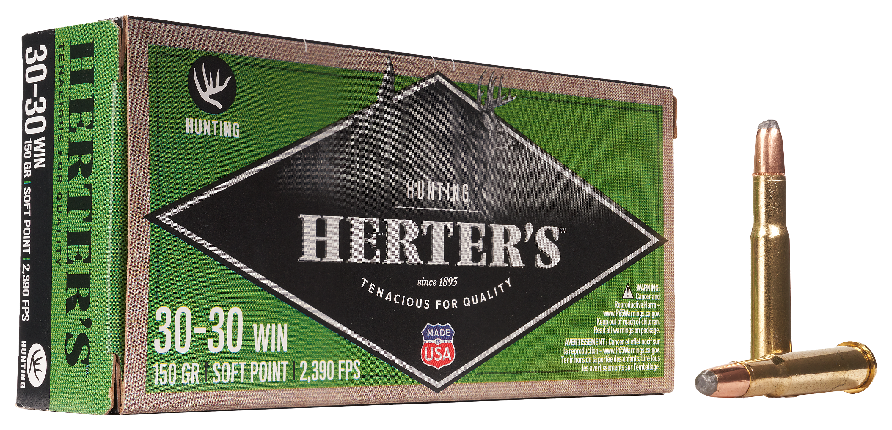 Herter's Hunting .30-30 Winchester 150 Grain Soft Point Centerfire Rifle  Ammo