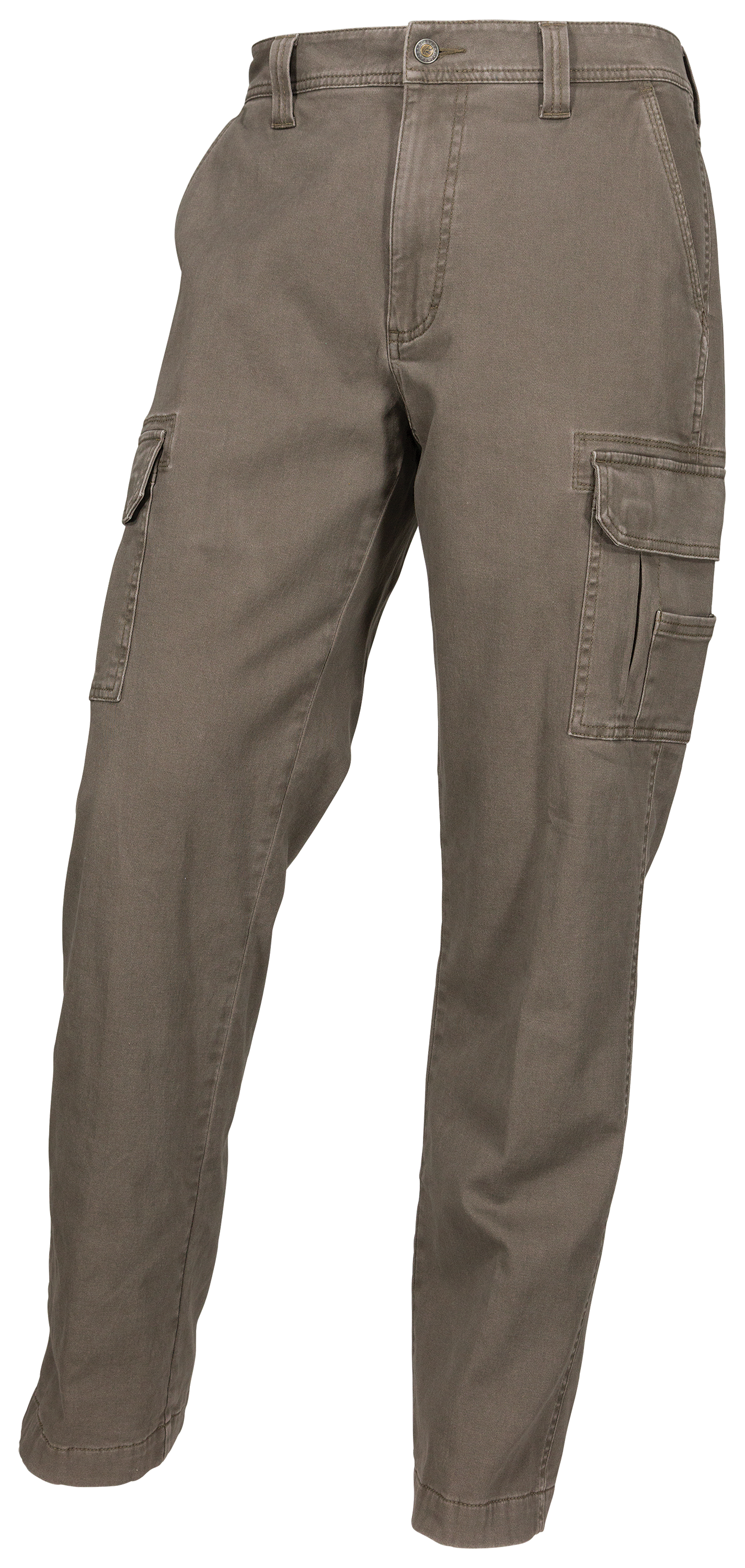 Duluth Trading Fire Hose Cargo Pants Fleece Lined 36x30 Relaxed Fit Brown  Clean