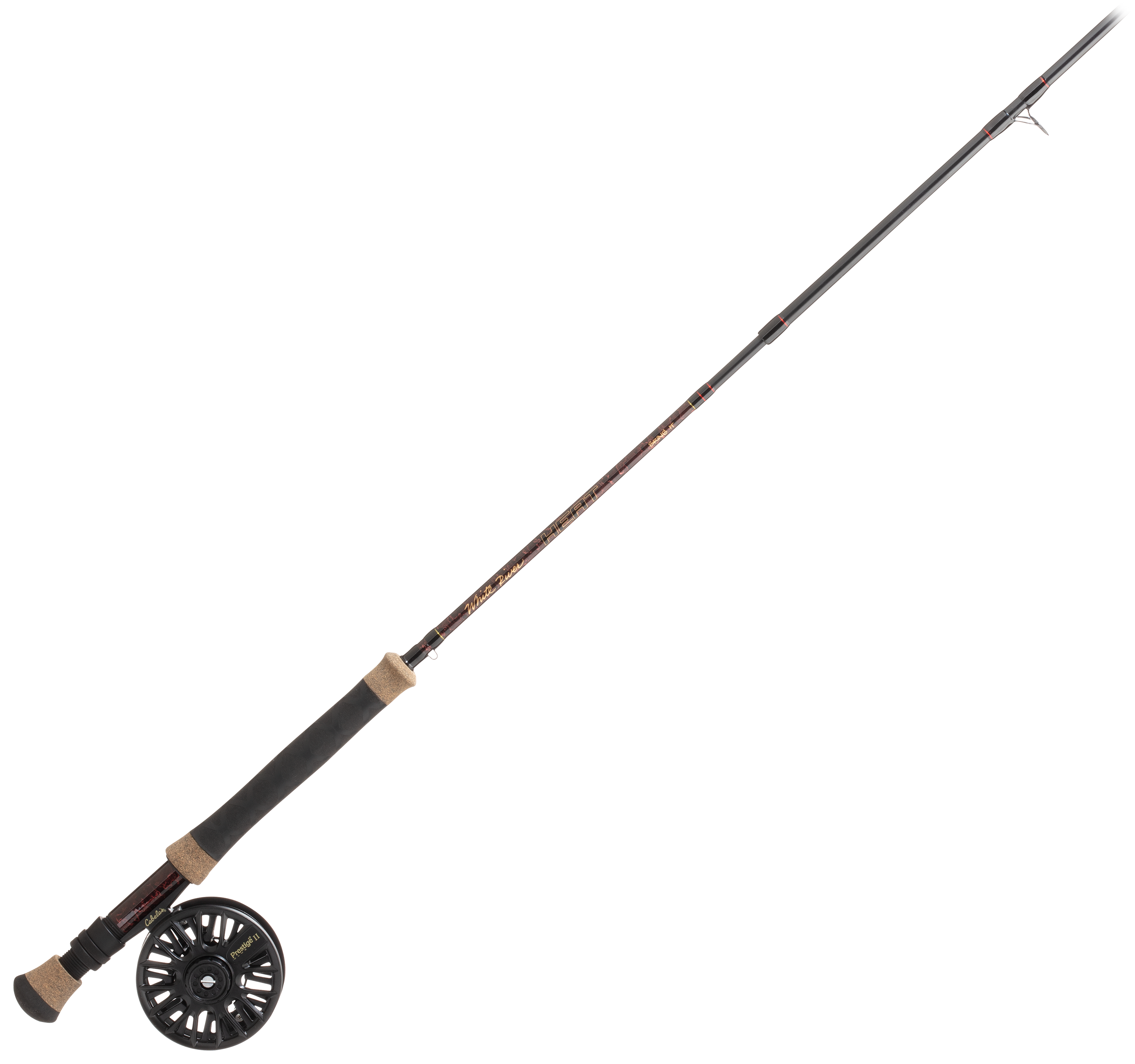 Image of Cabela's Prestige Plus/White River Fly Shop HEAT Bass Fly Outfit - PP2/HT710104