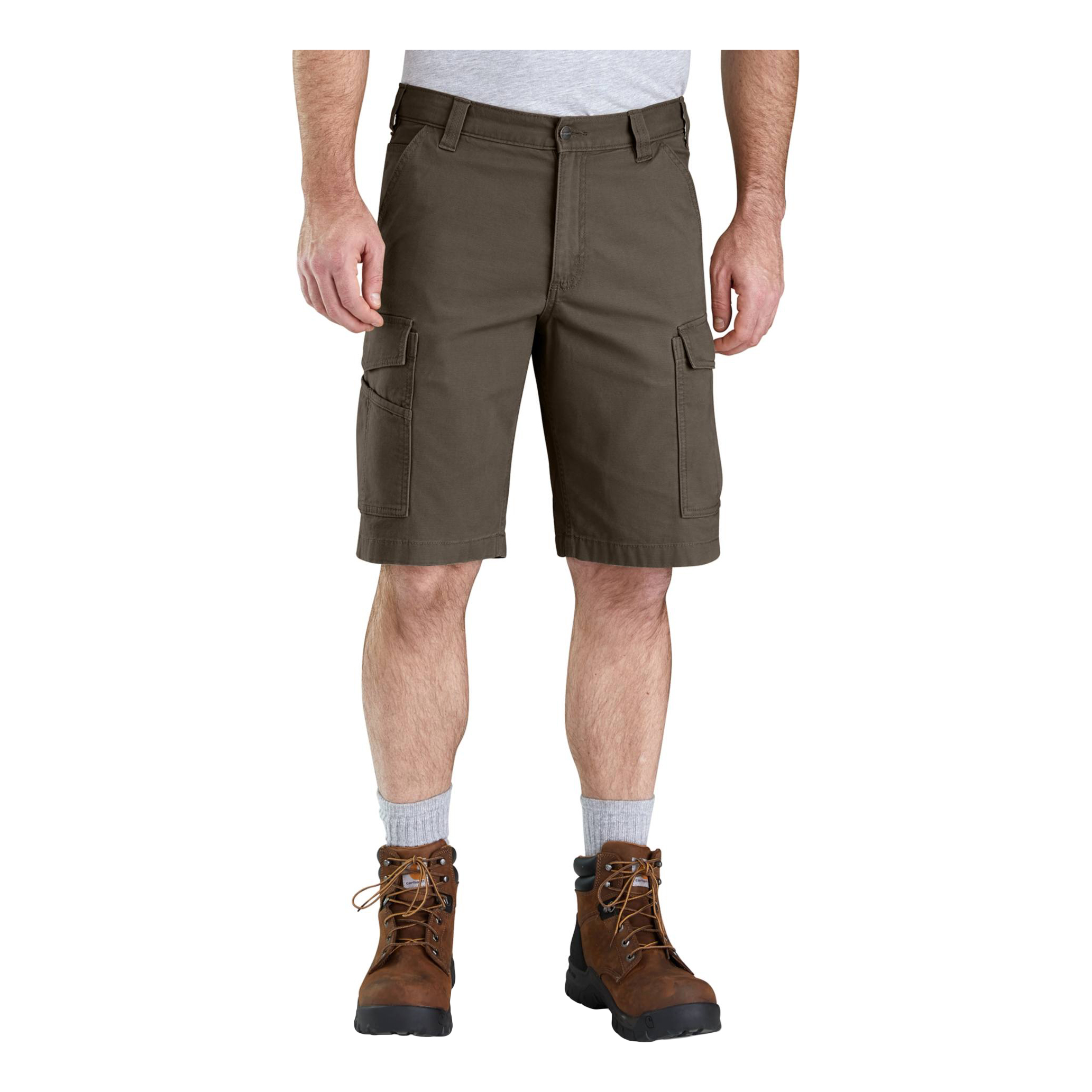 Image of "Carhartt Relaxed 11"" Rigby Cargo Shorts - Tarmac"
