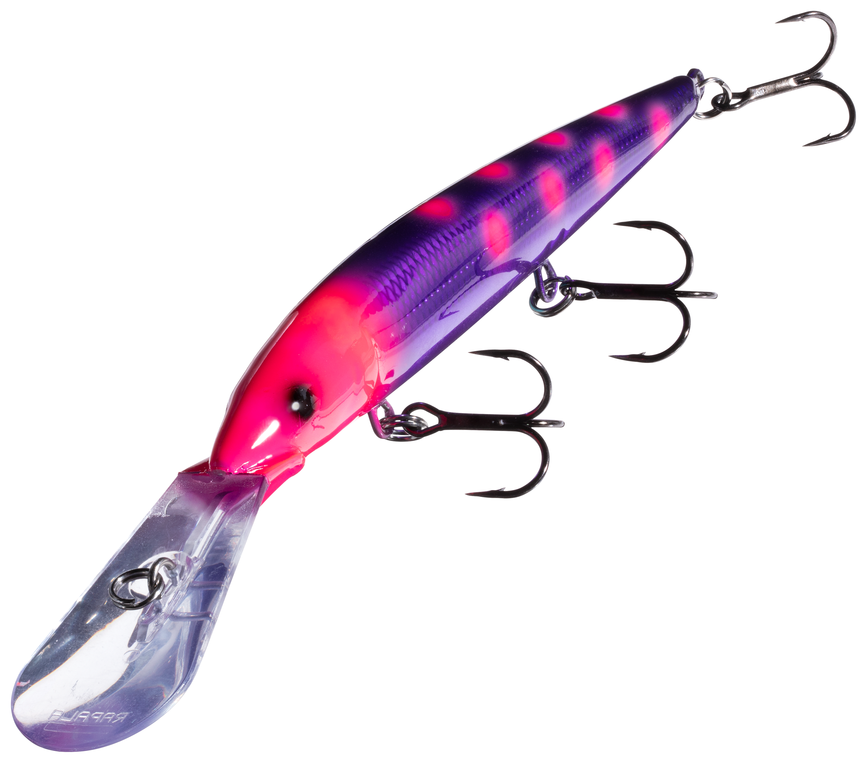 Rapala Down Deep Husky Jerk Custom Colors by Yeck Lures - 4-3/4 - Voodoo