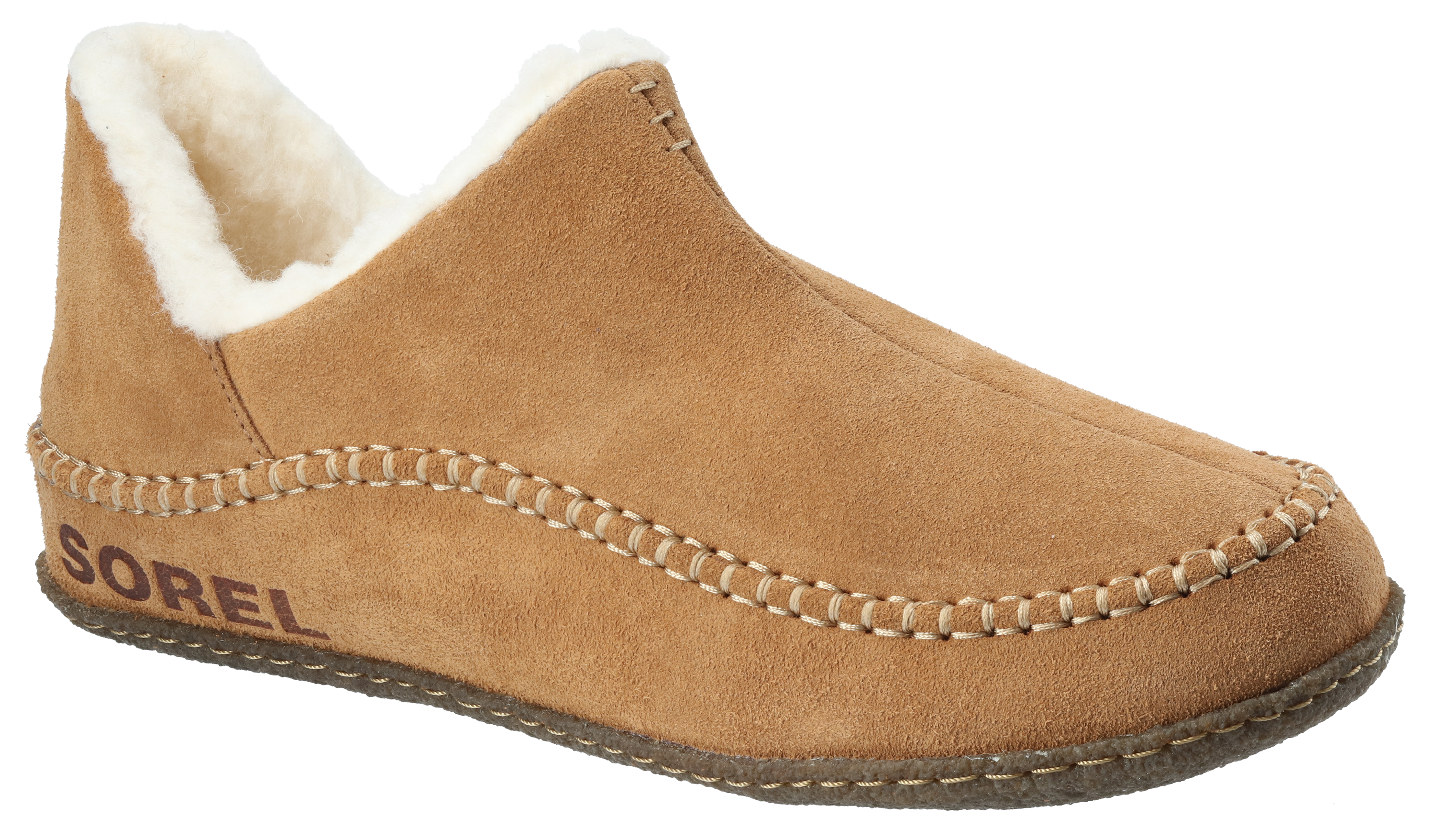 Image of Sorel Manawan II Slippers for Men - Elk/Natural