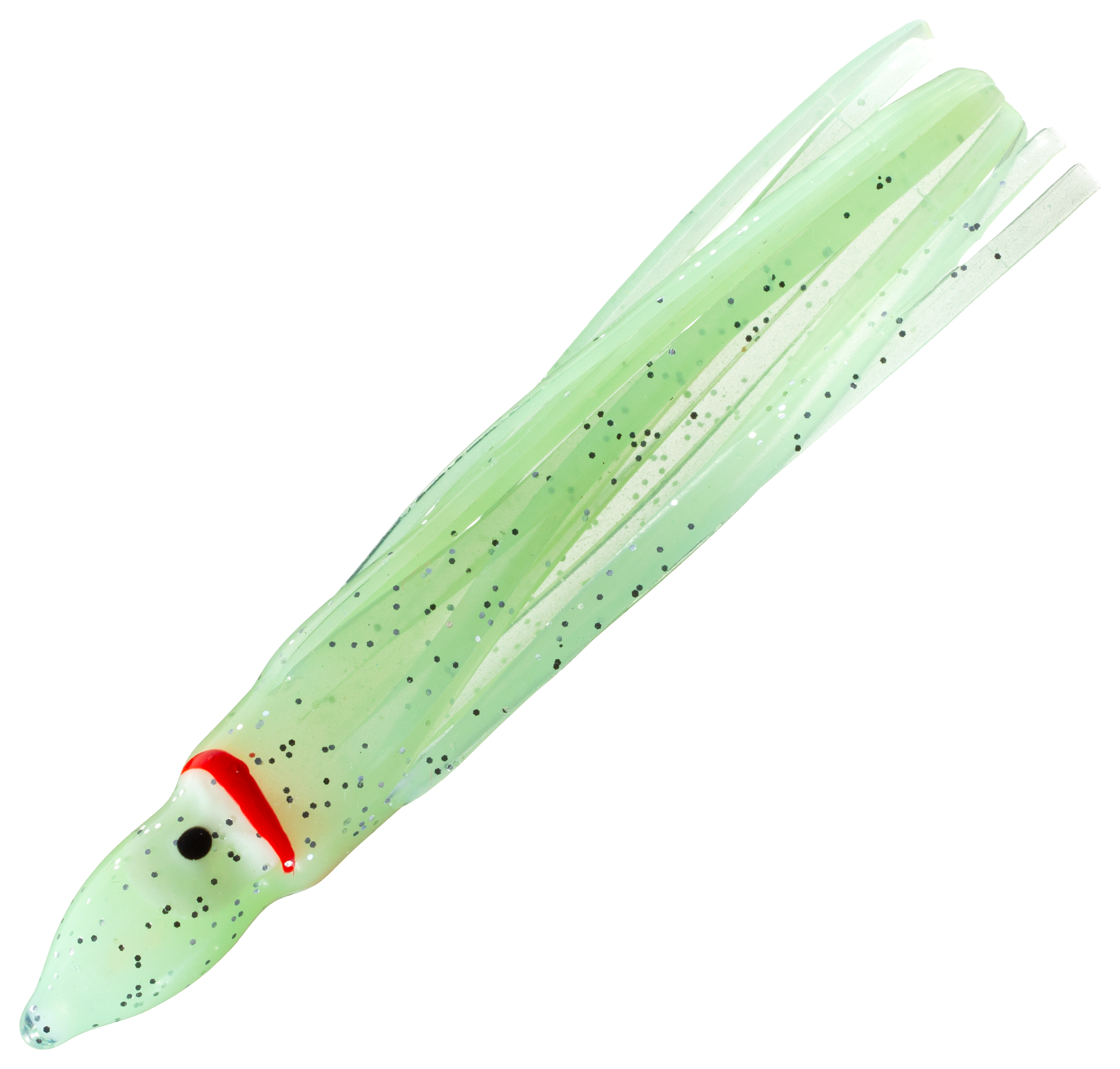 Image of Cabela's Hoochie Squid - 2-1/2'' - Glow Sparkle