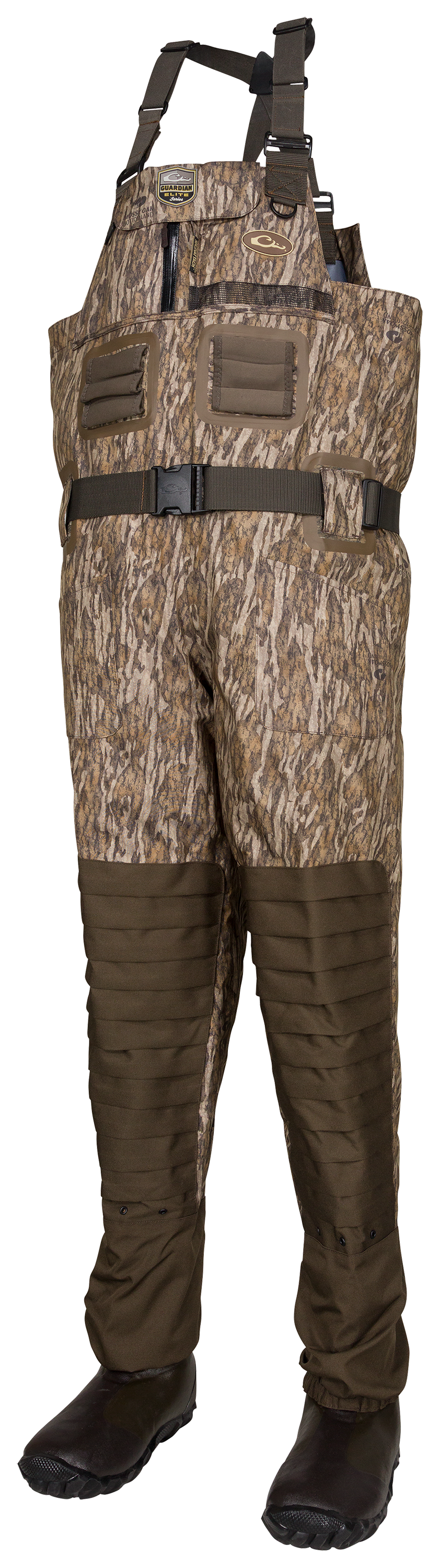 Drake Waterfowl Systems Guardian Elite Breathable Chest Waders for Men with  Tear-Away Insulated Liner
