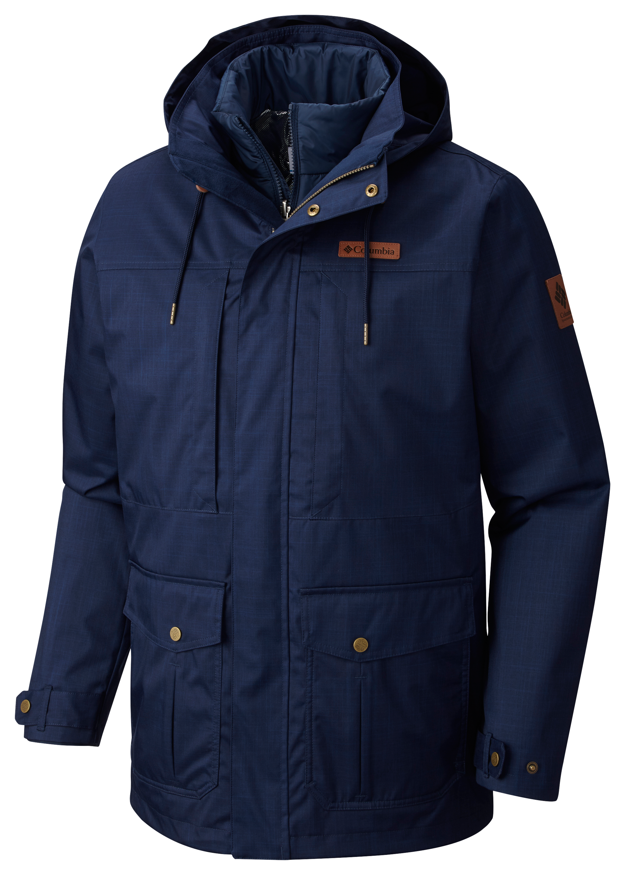 Columbia Horizons Pine Interchange Jacket for Men - Collegiate Navy/Collegiate Navy - 4XL product image