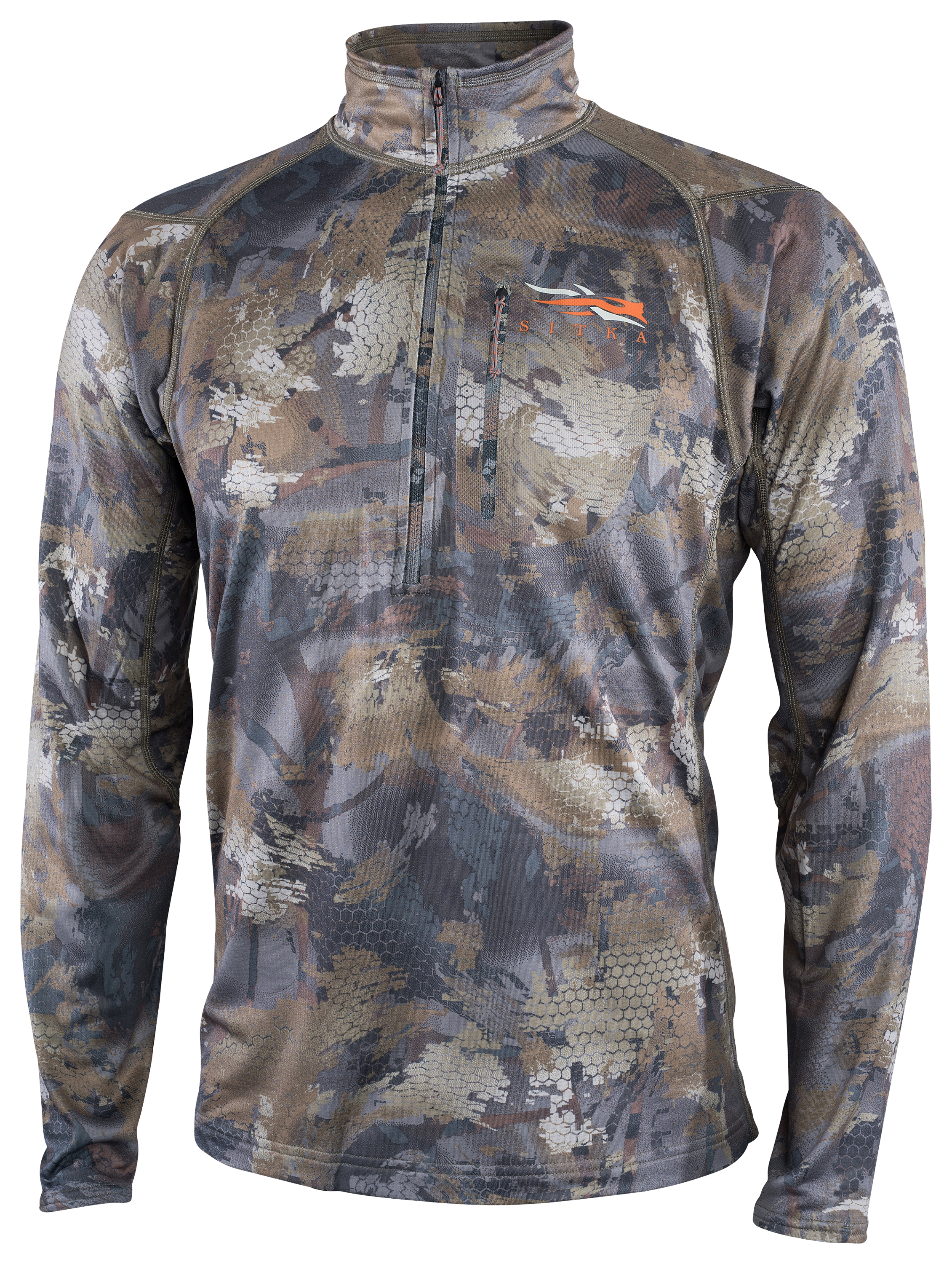 Image of Sitka Core Midweight Half-Zip Shirt - GORE OPTIFADE Waterfowl Timber - XL