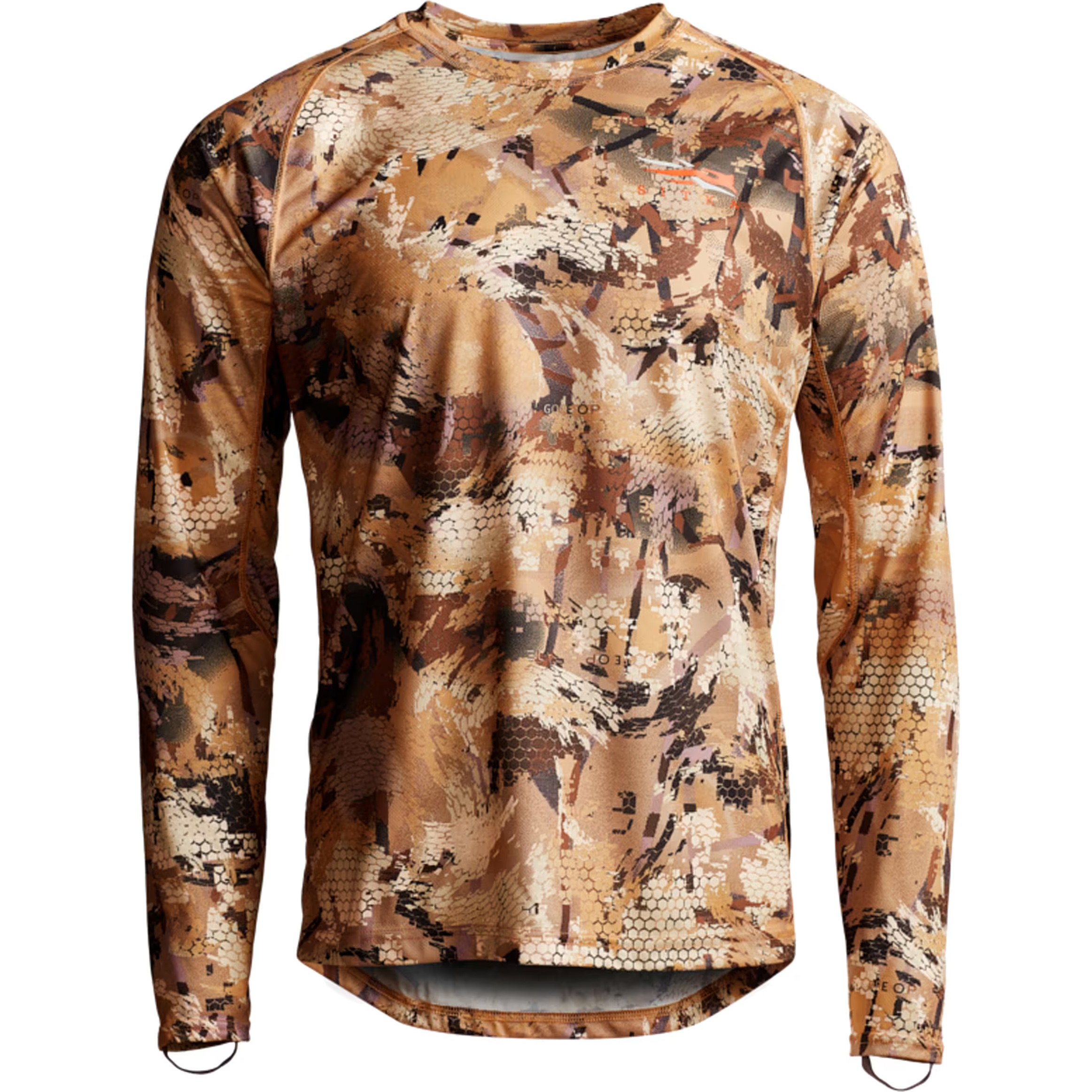 SITKA GORE OPTIFADE Concealment Waterfowl Marsh Core Lightweight Long-Sleeve T-Shirt for Men