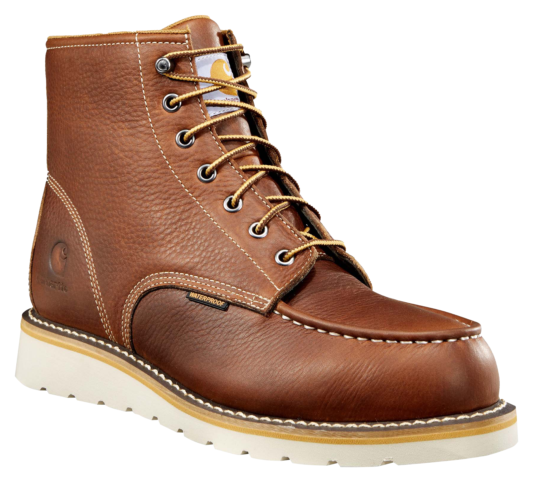 CARHARTT Waterproof Wedge Work Boots for Men