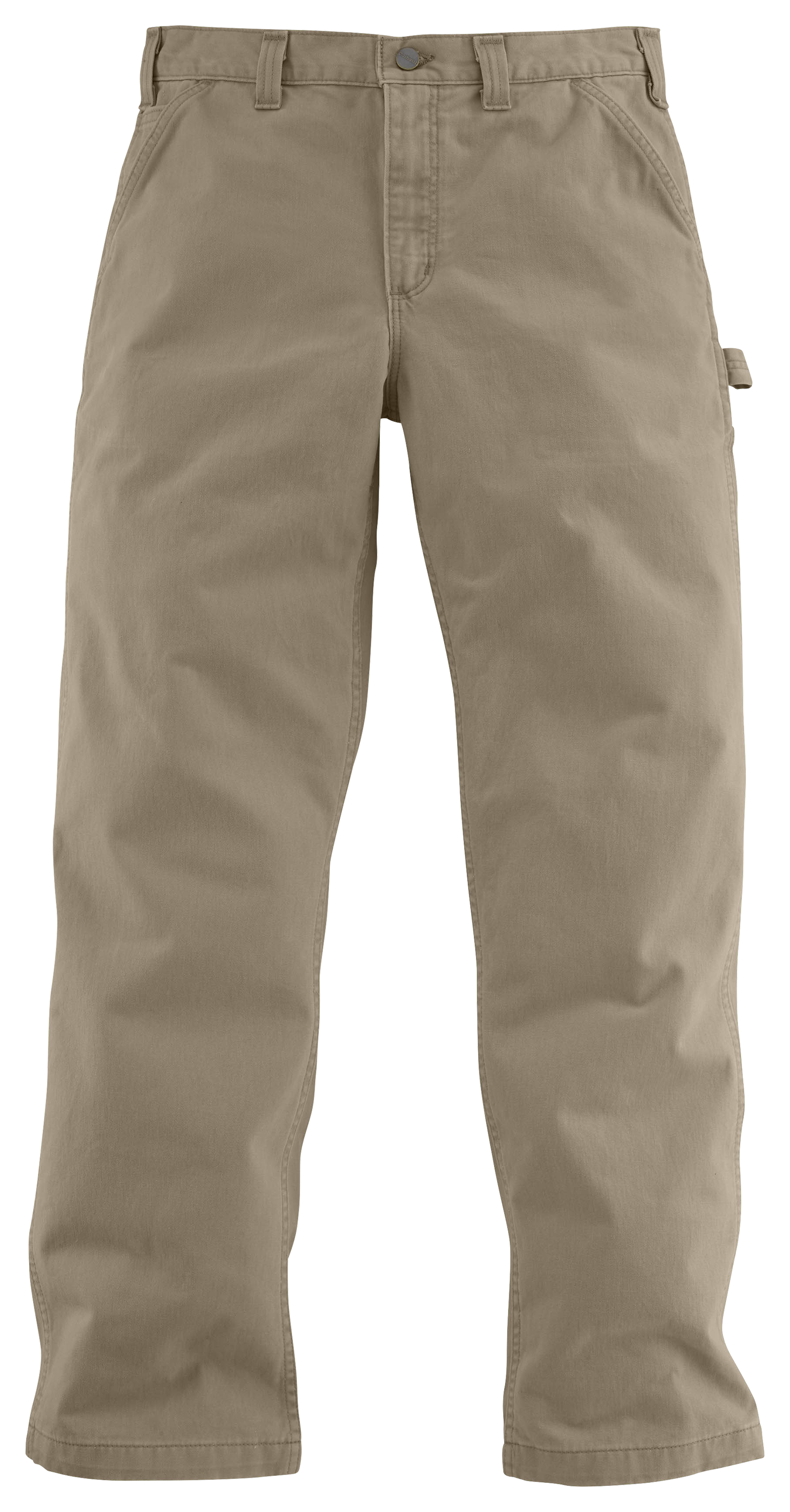 Carhartt Washed Twill Relaxed Fit Dungarees for Men - Dark Khaki - 38x36