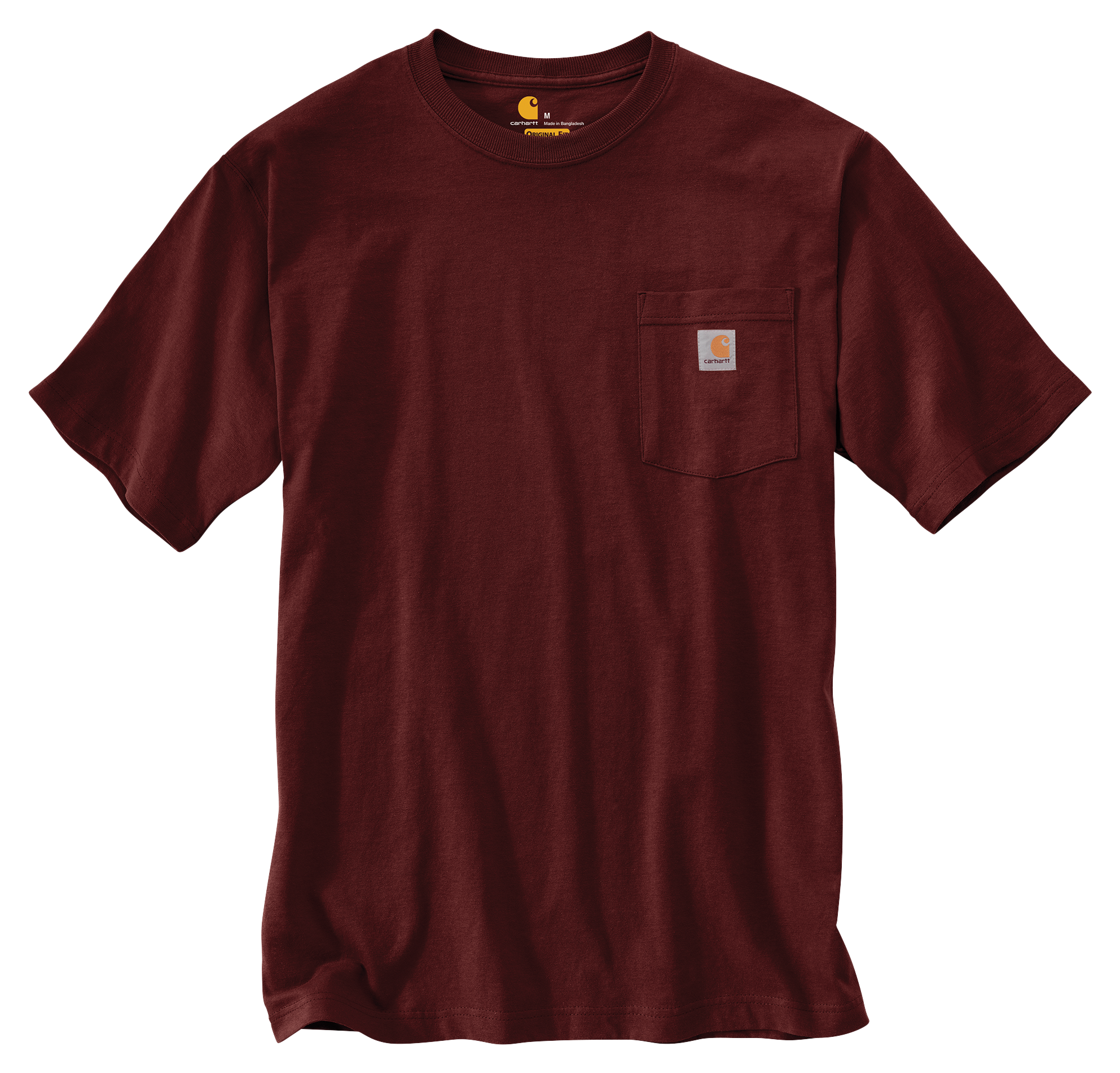Image of Carhartt Loose Fit Heavyweight Short-Sleeve Pocket T-Shirt - Port - 2XLT