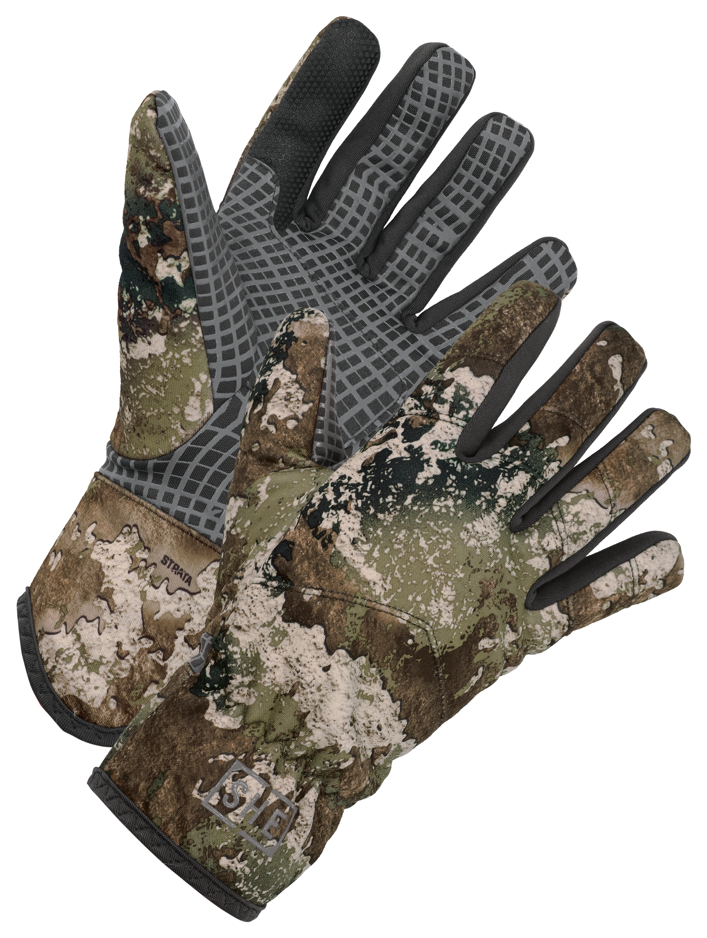 Image of SHE Outdoor Midweight Wind-Resistant Gloves - TrueTimber Strata - L