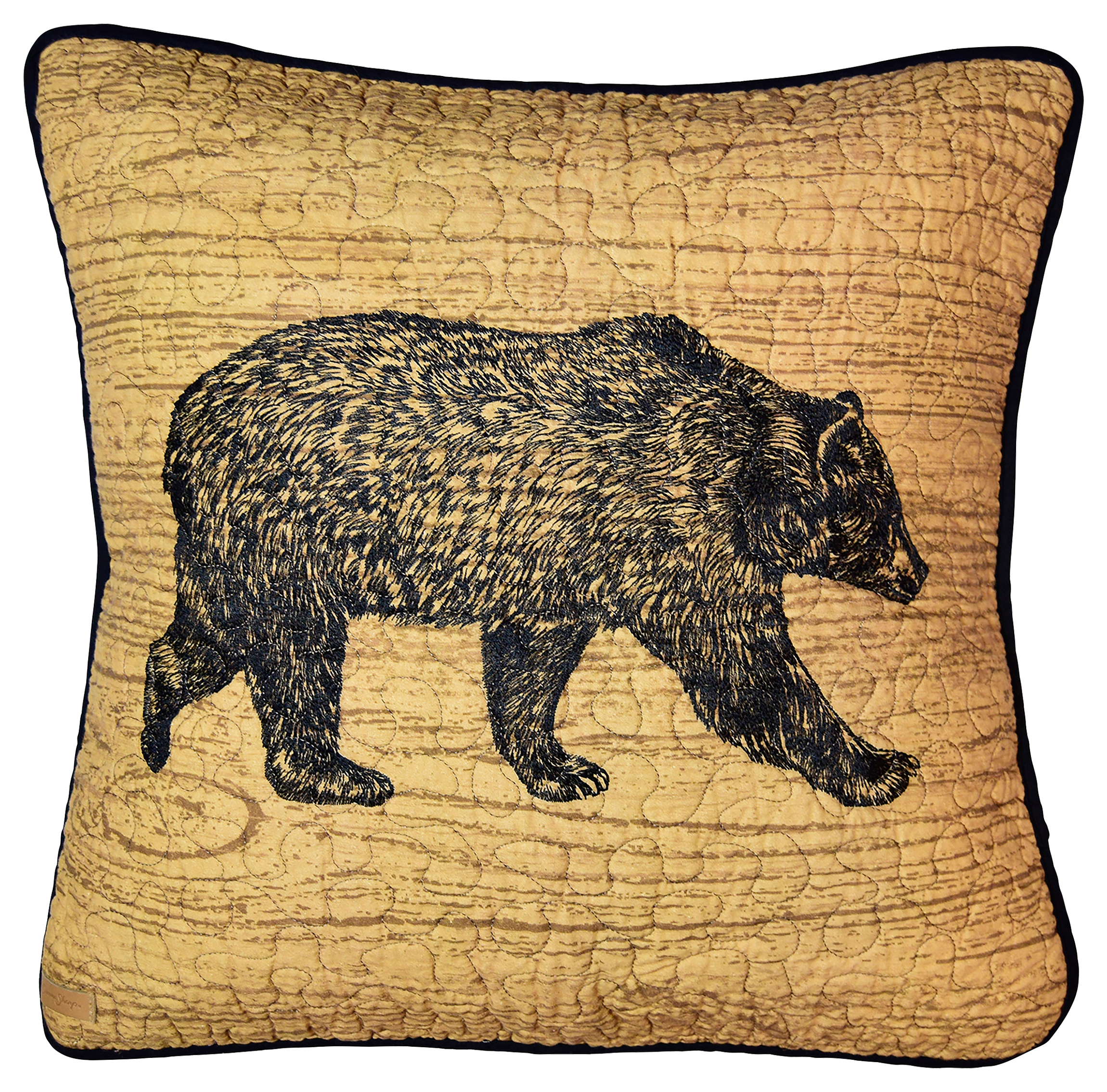 Image of Donna Sharp Oakland Bedding Collection Bear Pillow