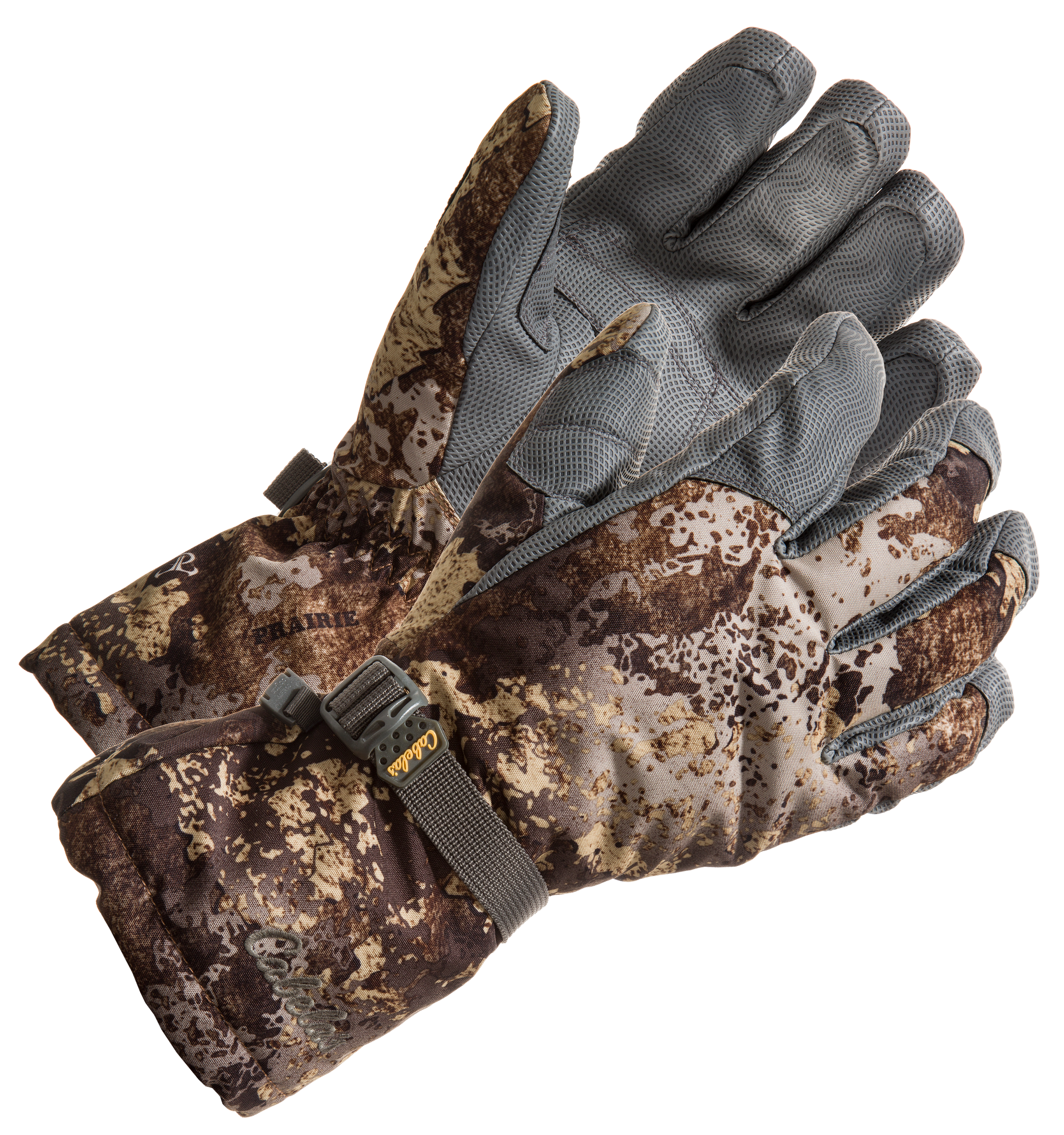 Cabela's Camoskinz II Unlined Gripper-Dot Gloves Mossy Oak Break-Up Country  - $6.88 (Free Shipping over $50)