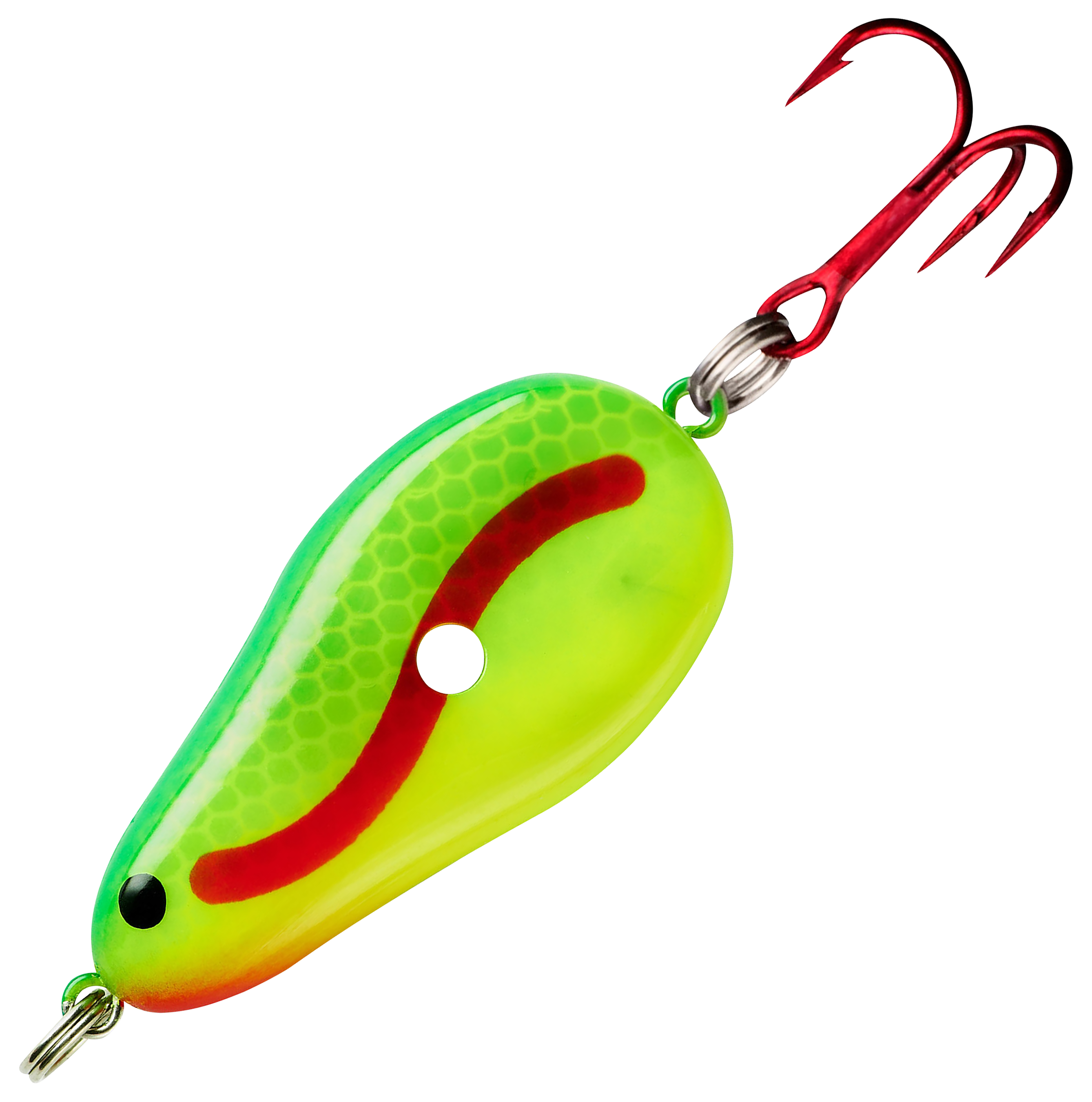 Image of Lindy Glow Spoon - #8 1/4 oz. - Chartreuse Bloodline