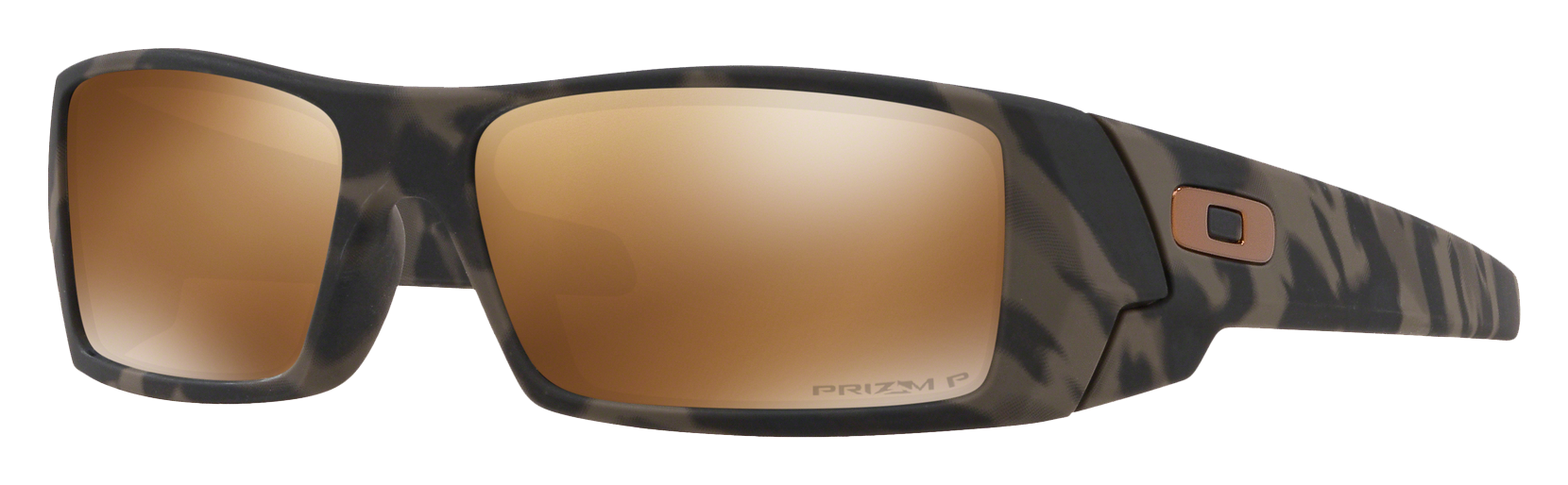 Image of Oakley Gascan OO9014 Polarized Sunglasses - Matt Olive Camo/Prizm Tungston - Large