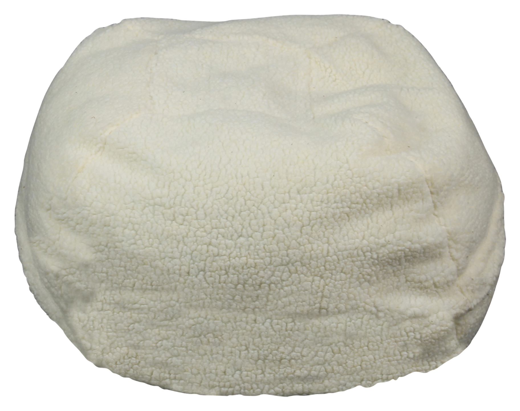 Carolina Pet Company Sherpa Puff Ball Dog Bed - Natural - Large - Carolina Pet Company