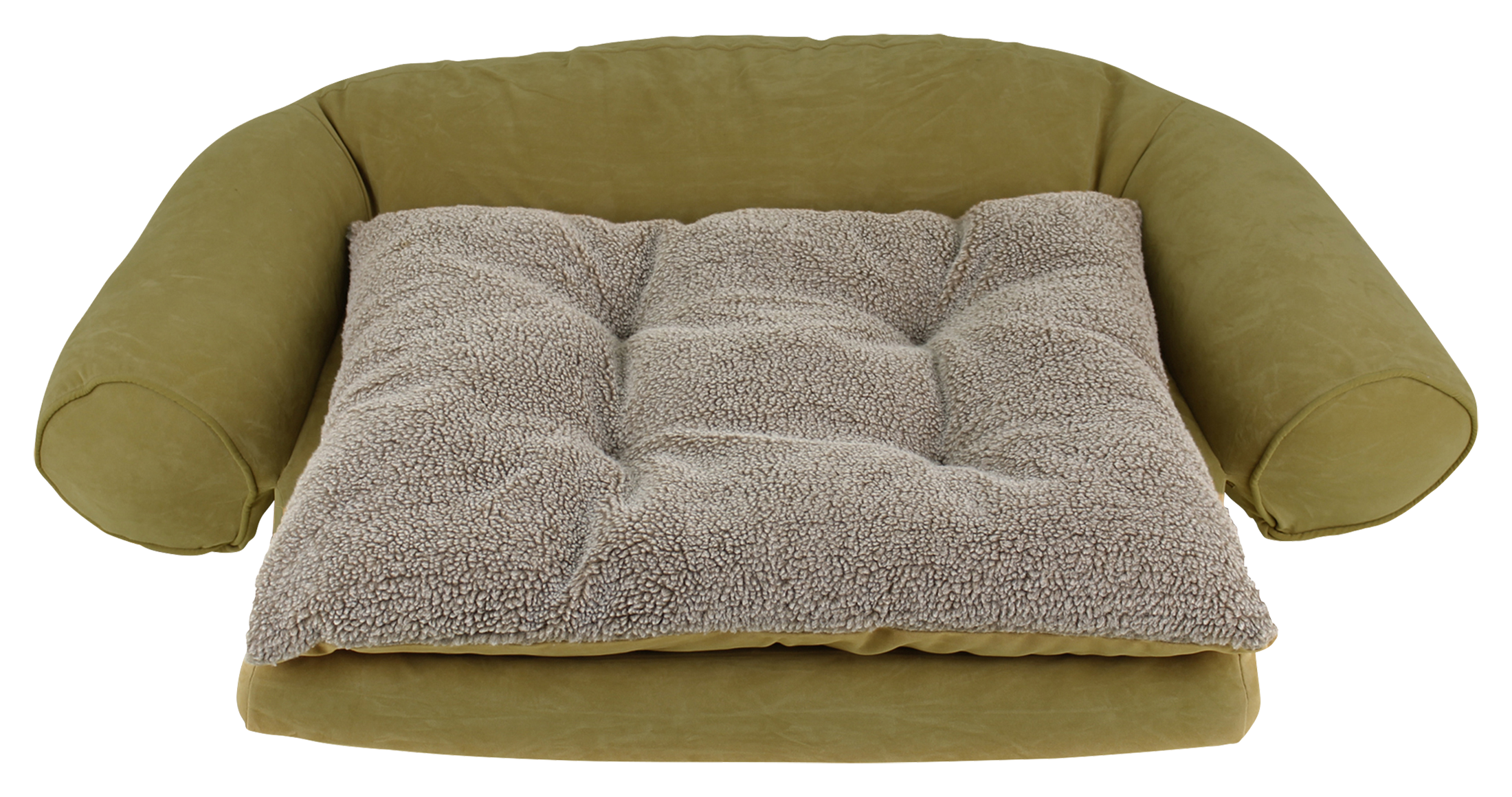 Carolina Pet Company Ortho Sleeper Comfort Couch Dog Bed - Small - Sage - Carolina Pet Company