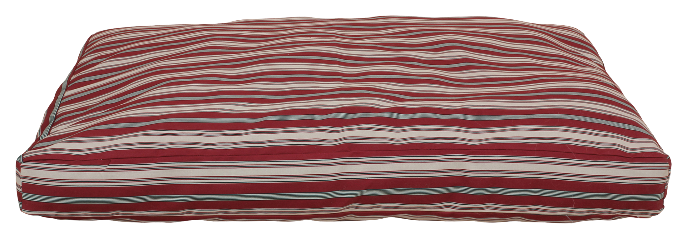 Carolina Pet Company Jamison Striped Indoor/Outdoor Dog Bed - Small - Red - Carolina Pet Company