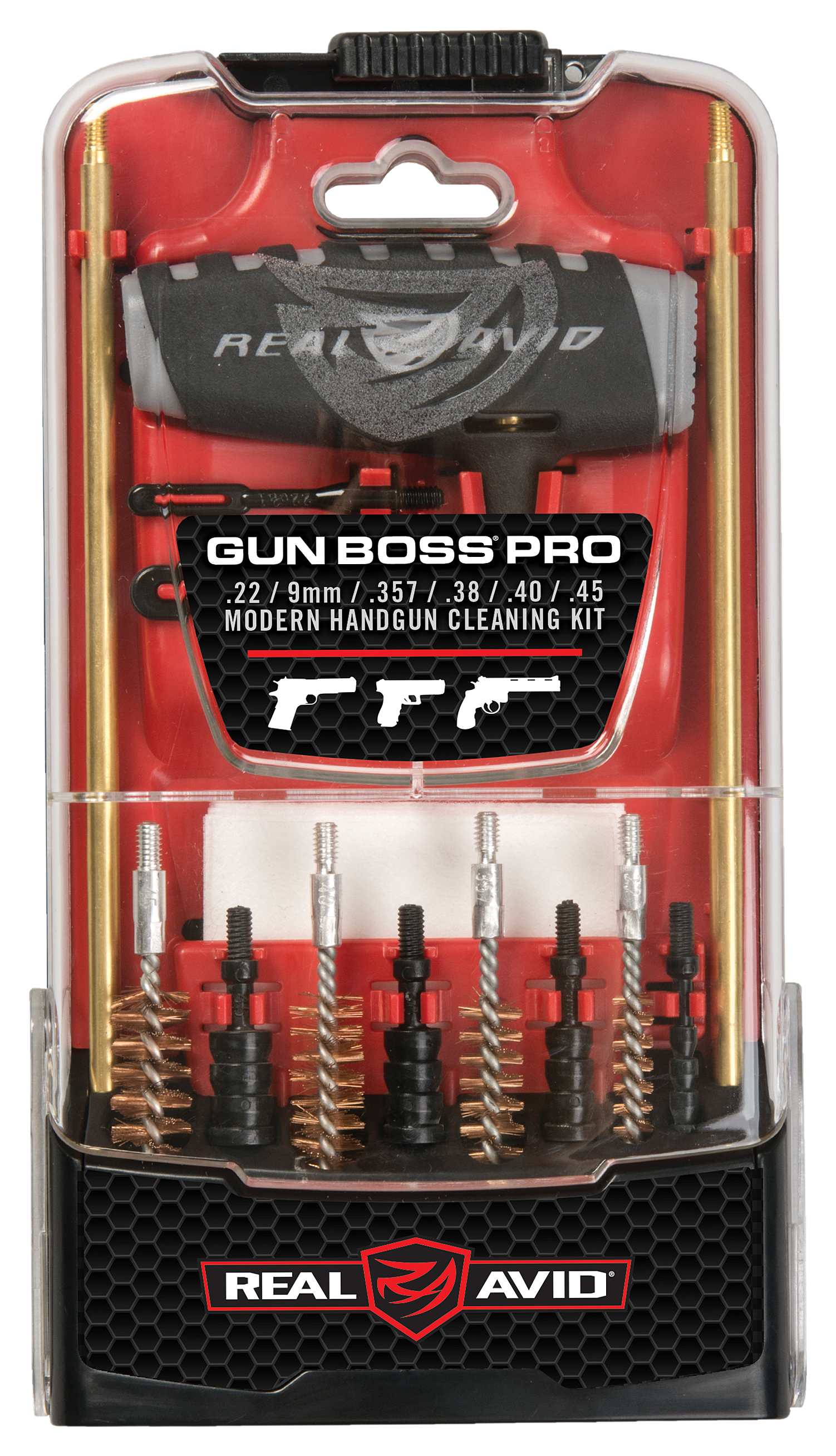 REAL AVID BORE BOSS 9MM/.357/.38 AND 1OZ LUCAS EXTREME DUTY GUN OIL