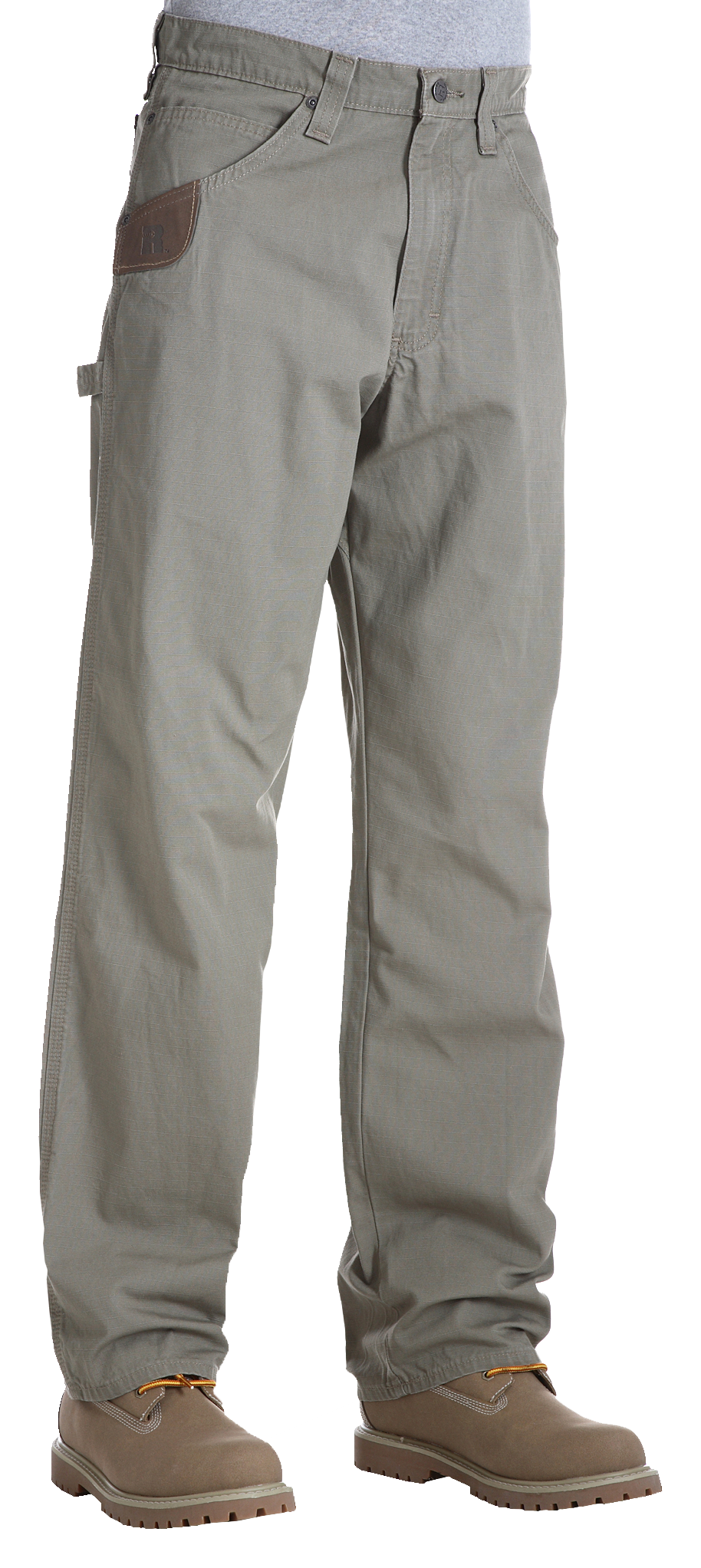 Wrangler RIGGS Workwear Ripstop Carpenter Pants for Men - Bark - 42x32