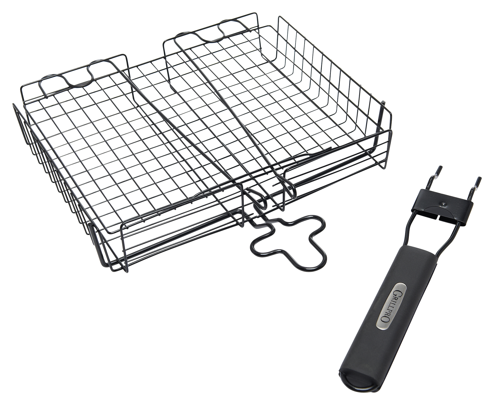 Image of GrillPro Deluxe Broiler Grill Basket