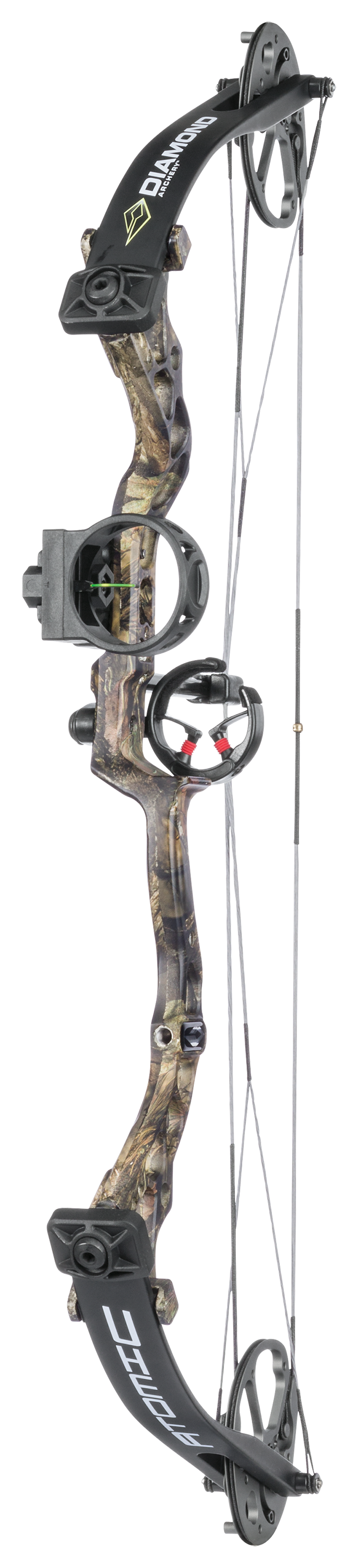 Diamond by Bowtech Atomic Youth Compound Bow Package - Right Hand - Mossy Oak Break-Up Country
