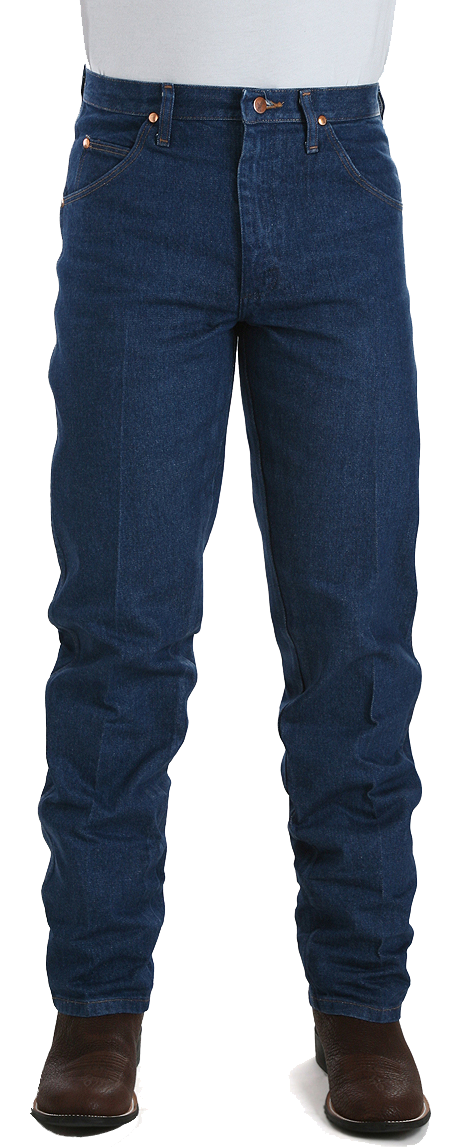 Image of Wrangler Cowboy Cut Relax Fit Jeans for Men - Indigo - 34x36