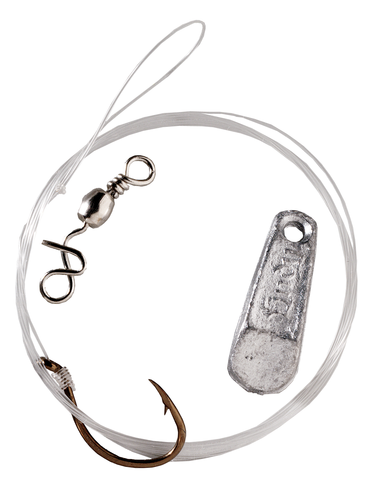 Lindy Rig Single Minnow Hook or Double Crawler Hook