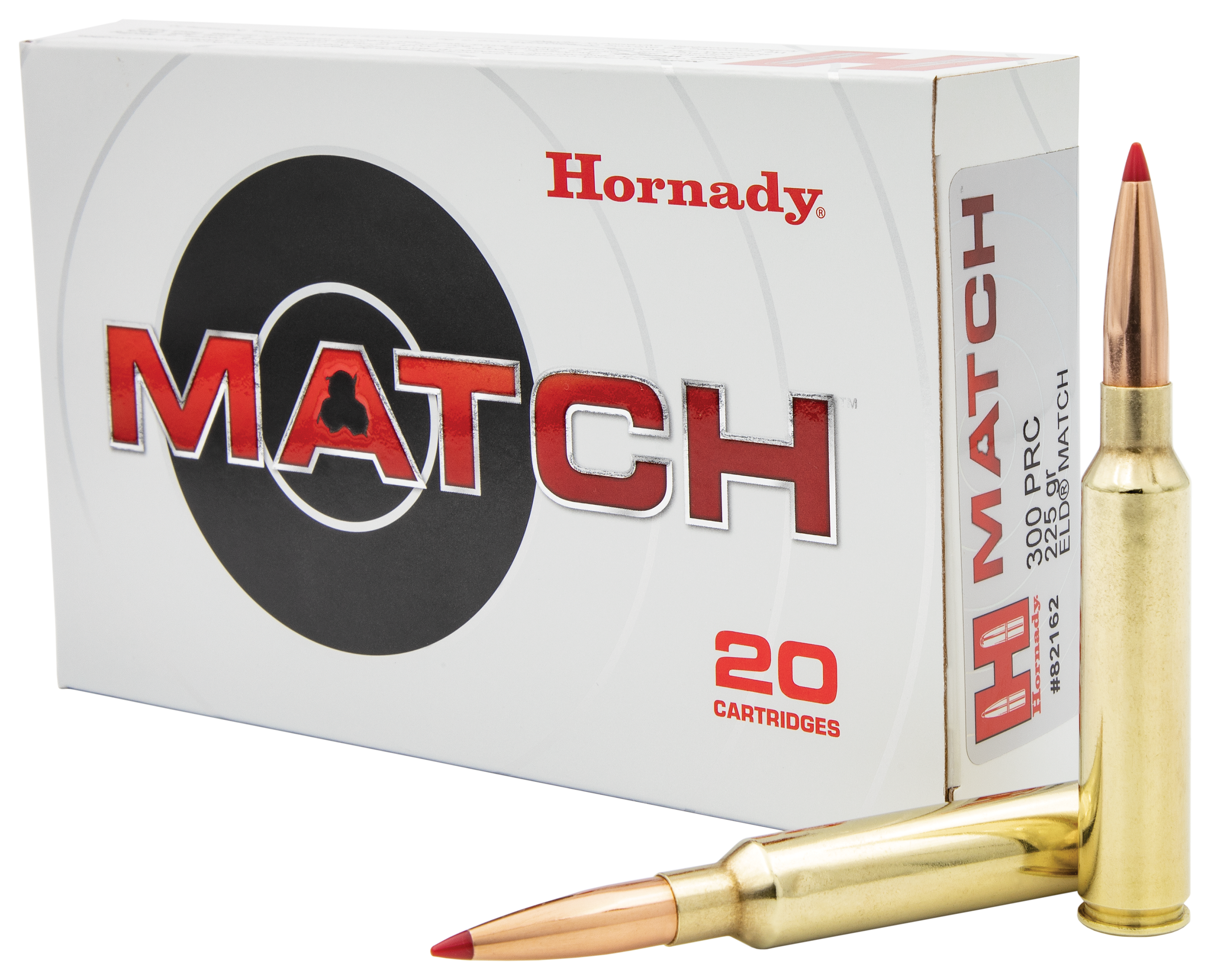 Hornady ELD Match .300 PRC 225 Grain Centerfire Rifle Ammo