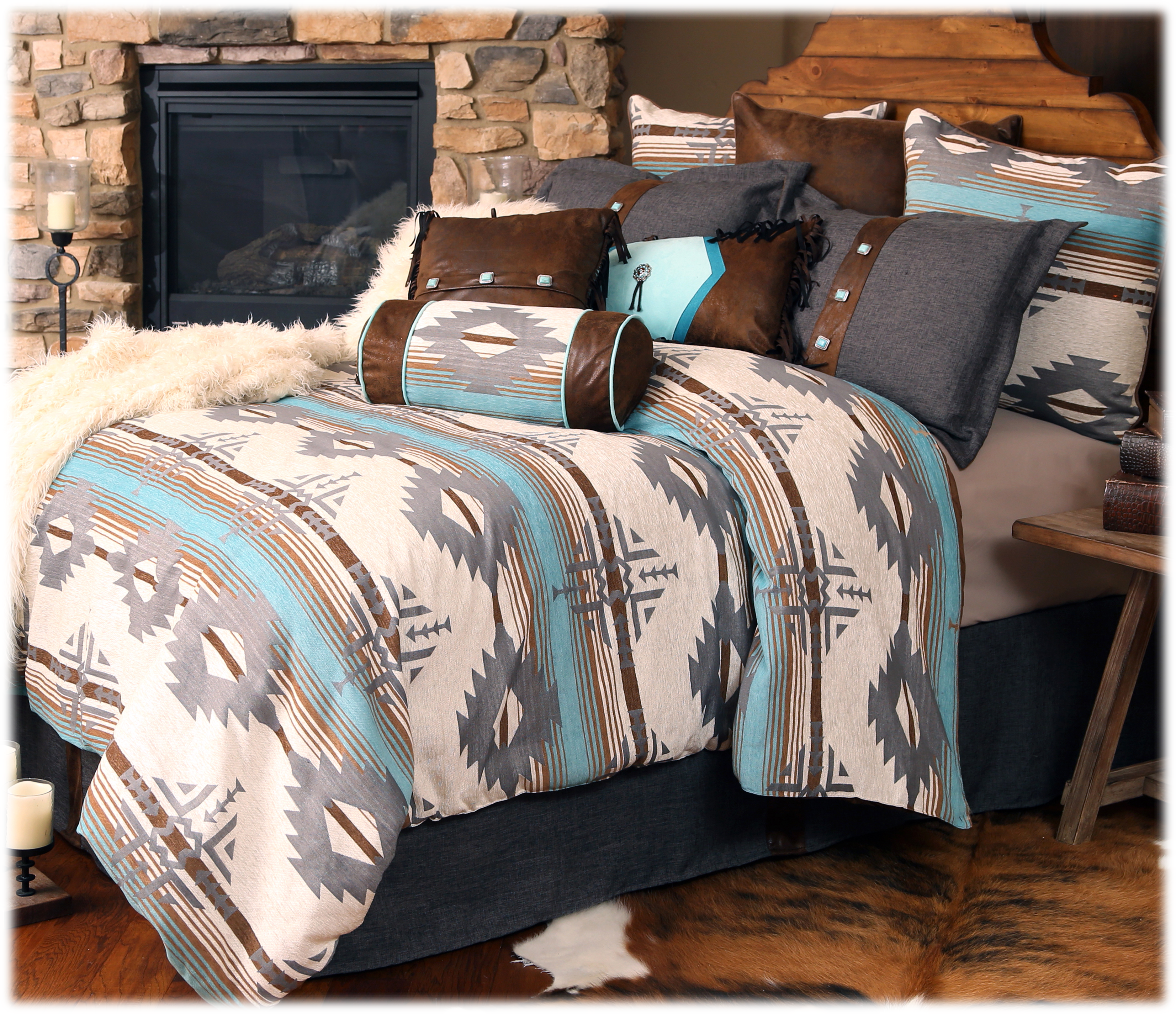 Image of Carstens, Inc. Badlands Sky Bedding Collection Bed Set - Queen - 5 Piece Bed Set