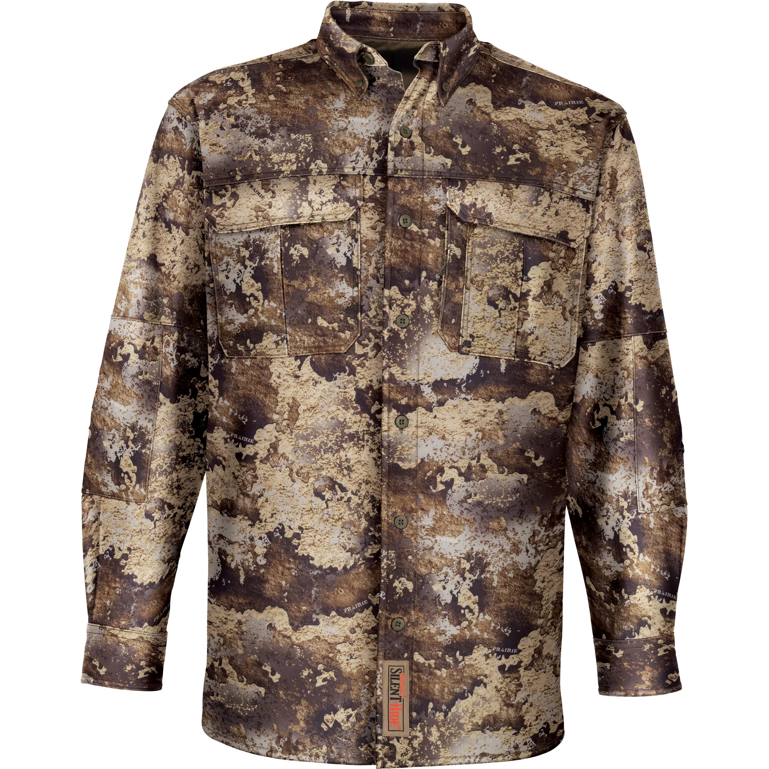 REDHEAD Silent-Hide Button-Down Long-Sleeve Shirt